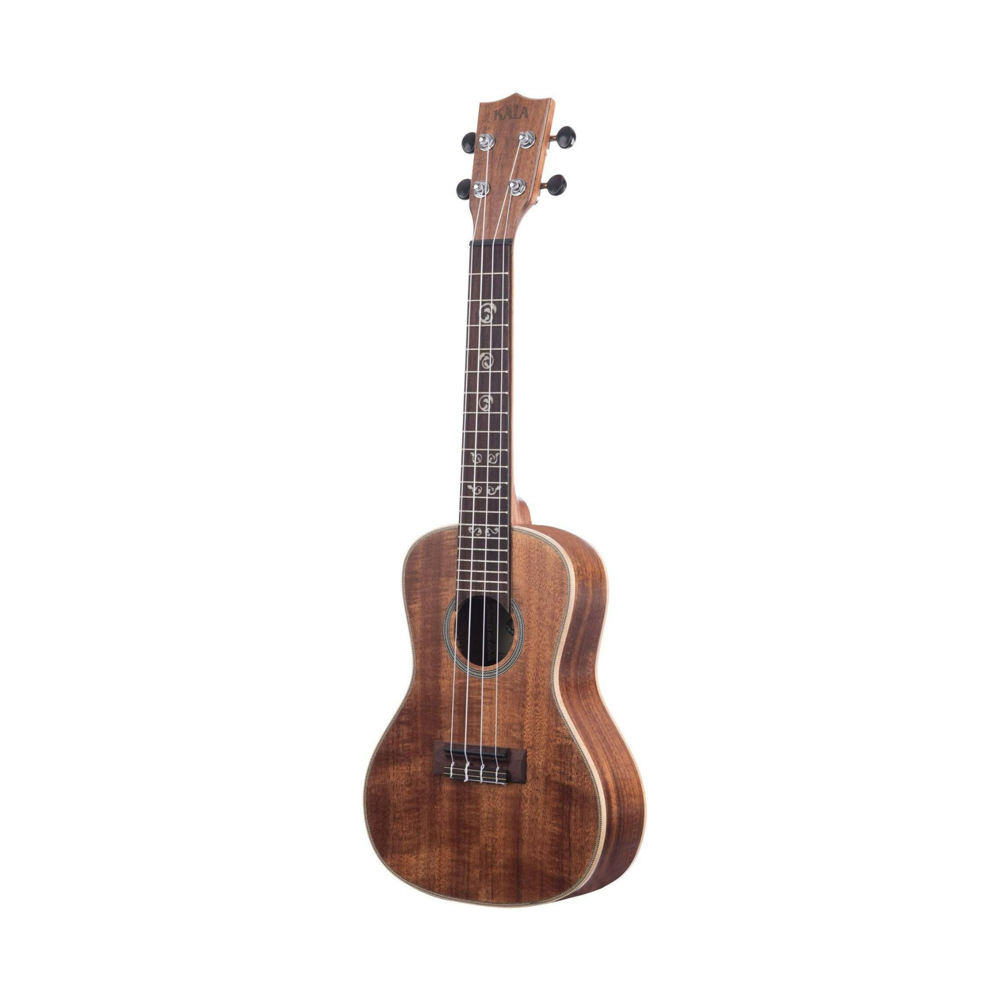 Kala Brand Music Co. All Solid Acacia, 4-String Ukulele, Natural, Concert (KA-SA-C) - Image 3