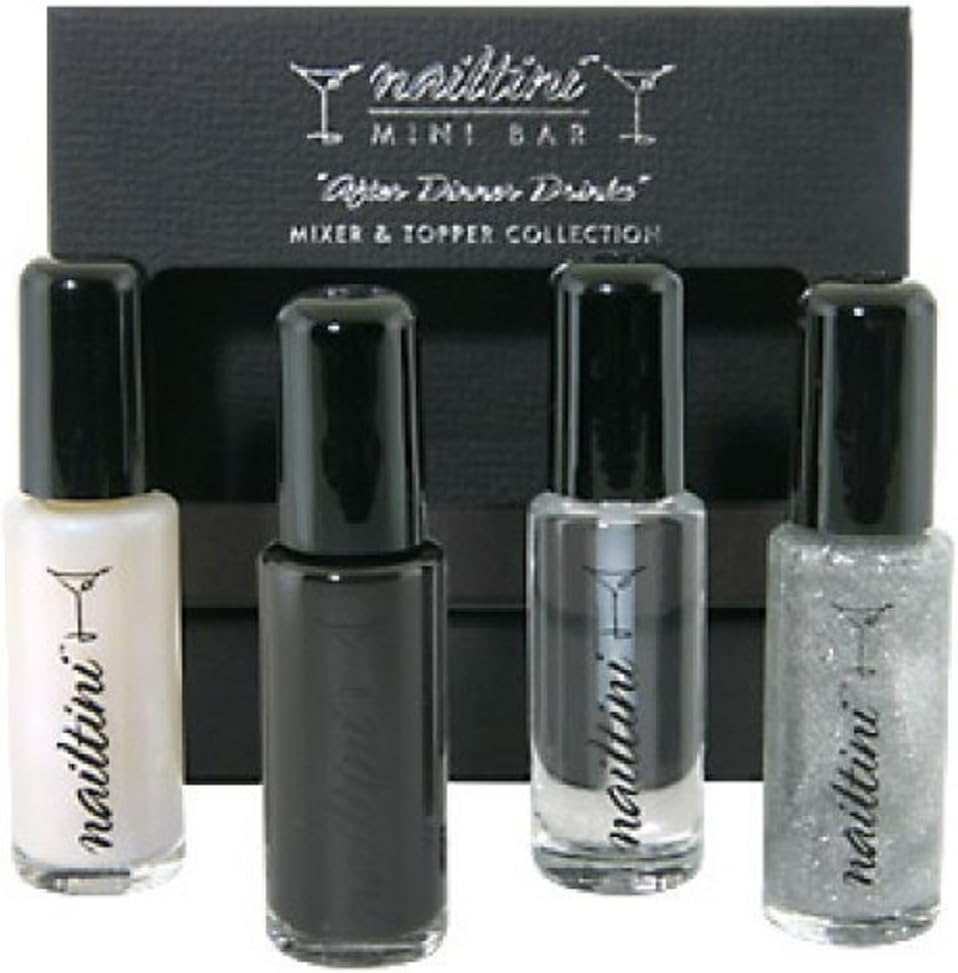 Nailtini - Mini Bar - After Dinner Drinks Mixer and Topper Collection