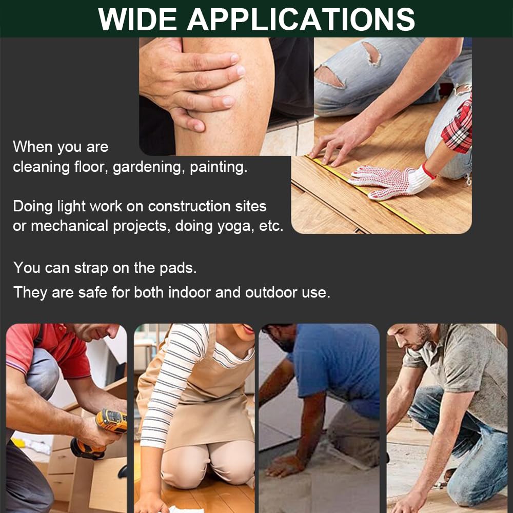 SUJAYU Rodilleras de jardinería para mujer, rodilleras de espuma suave para hombres, construcción, rodilleras de trabajo para hombres y mujeres, rodilleras para techos, rodilleras para Trabajo (rosa)
