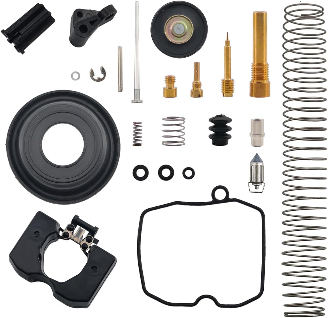 CV Carburetor Rebuild Kit for Harley Davidson Sportster 40mm XL883 XL1200 CV40 27421-99C 27490-04 CV 40mm Carb Repair Kit 27421-99A,CV40 Rebuild Kit,CV Carburador Kit,CV Carburettor Jet Kit 27006-88