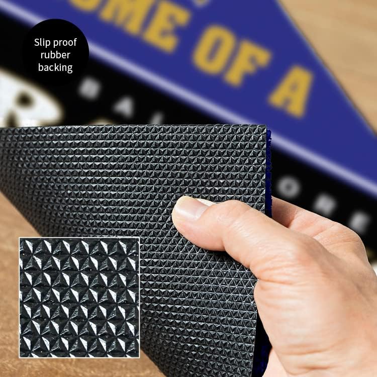 Team Sports America Baltimore Ravens, Officially Licensed Door Mat 28 x 16 Inches Indoor Outdoor Sports Fan Rug