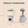Automatic Soy Milk Machine with 10 Blades, One Button Start, 12 Hour Smart Reservation for Homemade Plant Milk, Almonds, Oats, and Juice