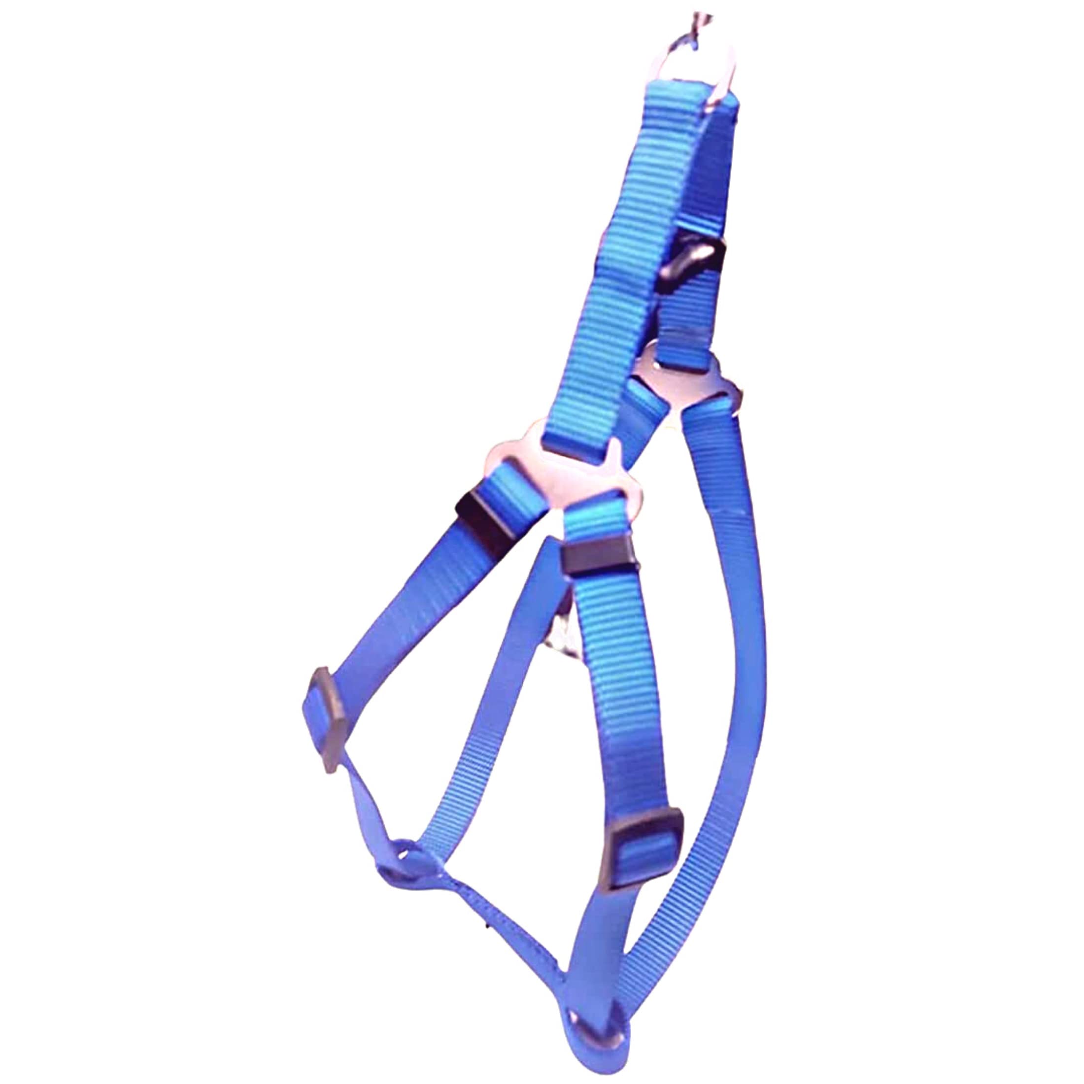 Foodie Puppies Pet Product Adjustable Soft Nylon Plain Strip Harness and Leash Set Suitable for Puppies, Cats and Kittens,10 mm (Color May Vary) 4