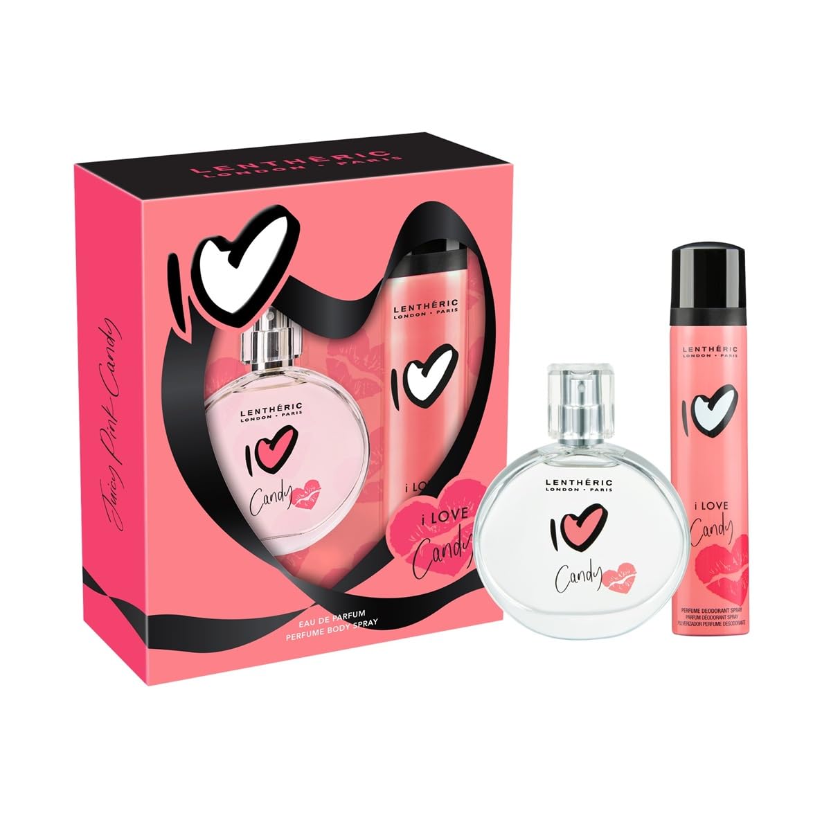 Lentheric I Love Candy Eau de Parfum 50ml & Perfume Body Spray