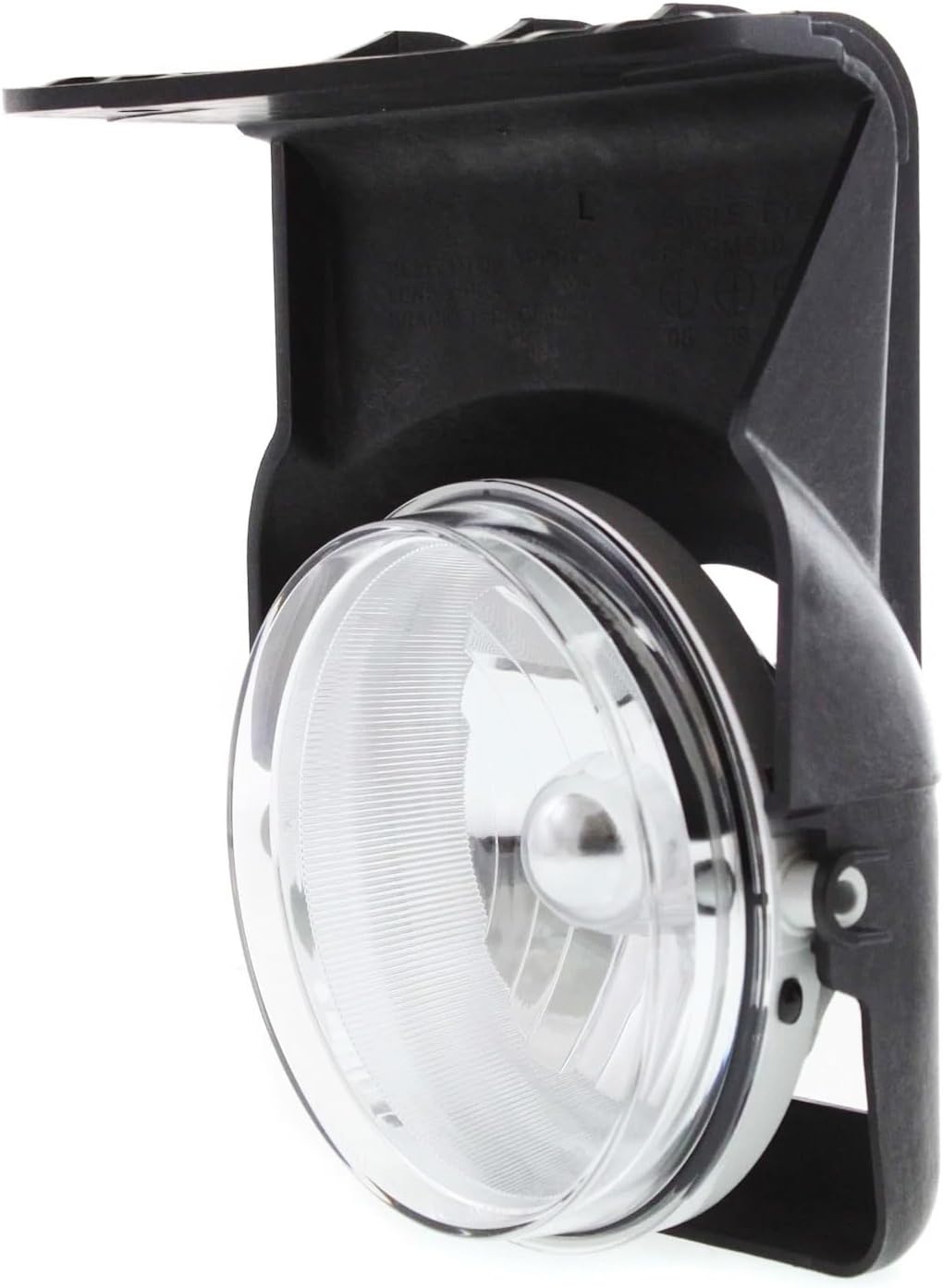 iJDMTOY OEM-Spec Clear Lens Fog Light Assemblies with 15-SMD Super Bright Xenon White LED Replacement Bulbs Compatible with 2003-2006 GMC Sierra 1500 2500 3500