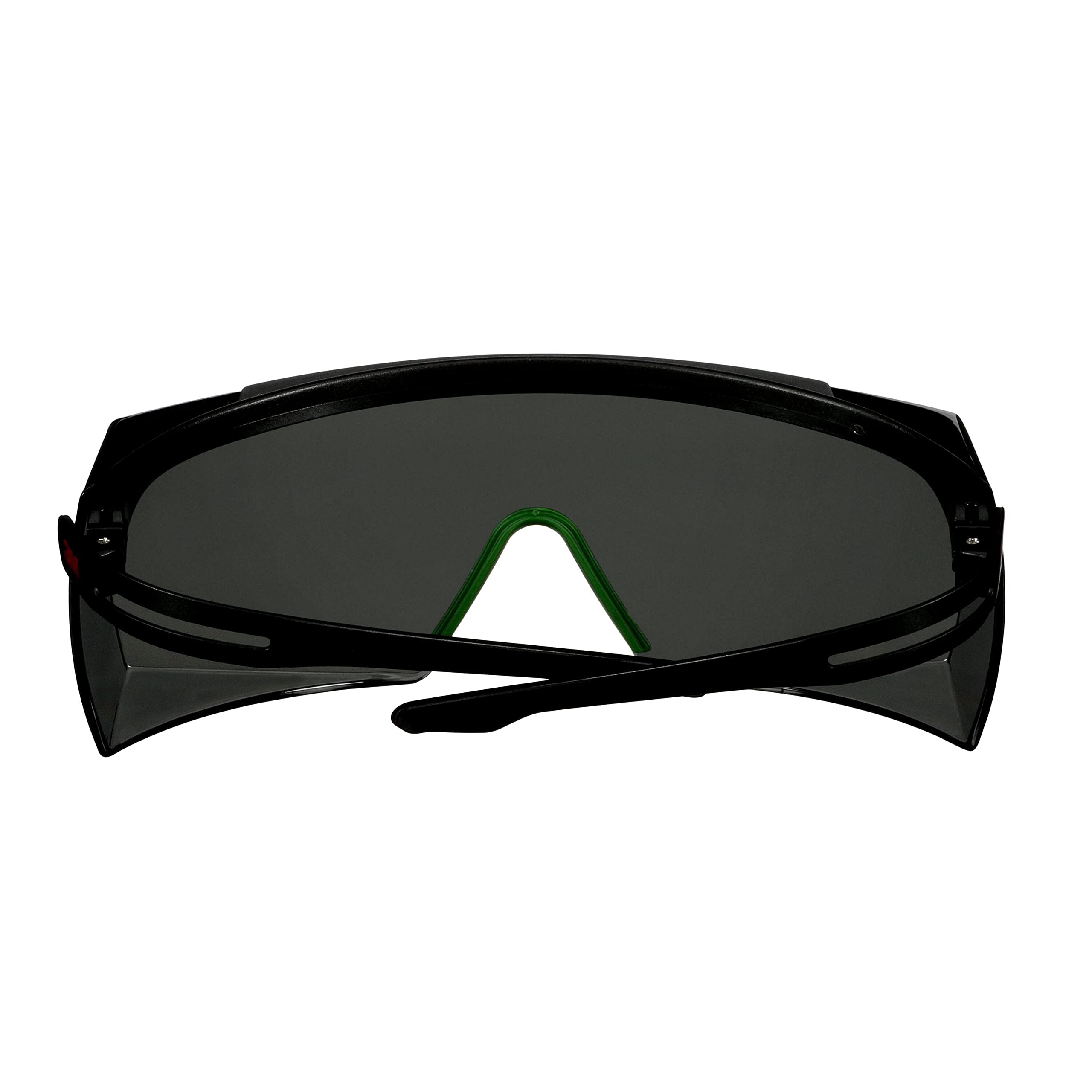 3M™ SecureFit™ 3700 Überbrille, schwarzes Gestell, Antikratz-Beschichtung + (K), graue Schweißscheibe mit Schutzstufe IR 3.0, F3730ASP-BLK