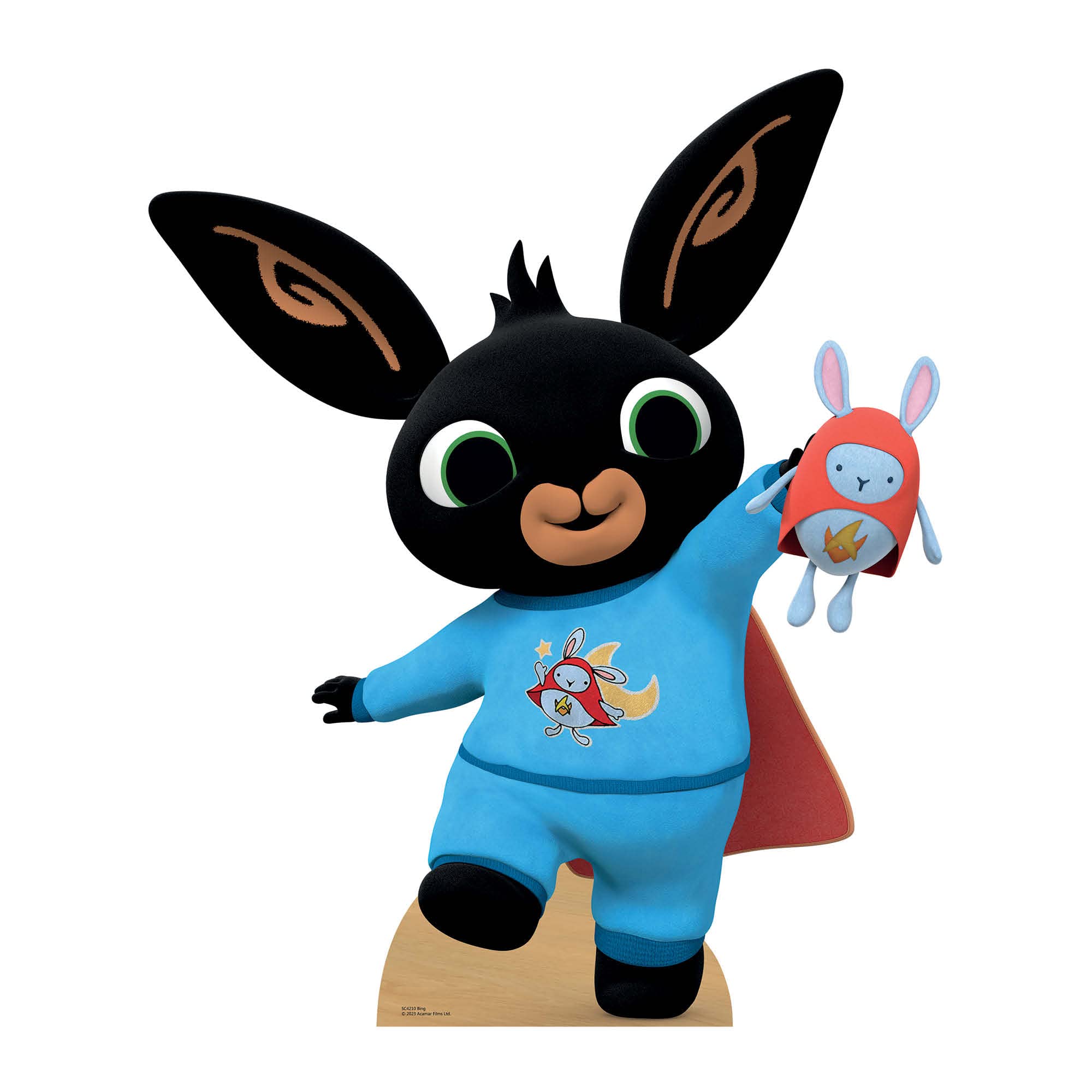 STAR CUTOUTSSC4210 Bedtime Bing Mini Cardboard Great for parties, decorations, and gifts