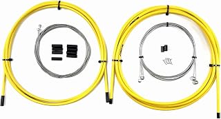マイクロヒーロー(MicrOHERO) MTB/ROAD 両用 自転車 SUS ワイヤアウターセット ステンレス製 ブレーキワイヤ シフトワイヤ付 自転車一台分