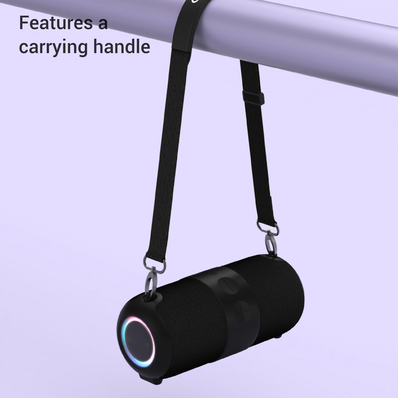 Macchina per Karaoke con Microfono e Altoparlante Bluetooth Wireless, PA Portatile Ricaricabile da 6000 MAh con Telecomando, Impermeabile per Casa, Esterni, Feste e viaggi.