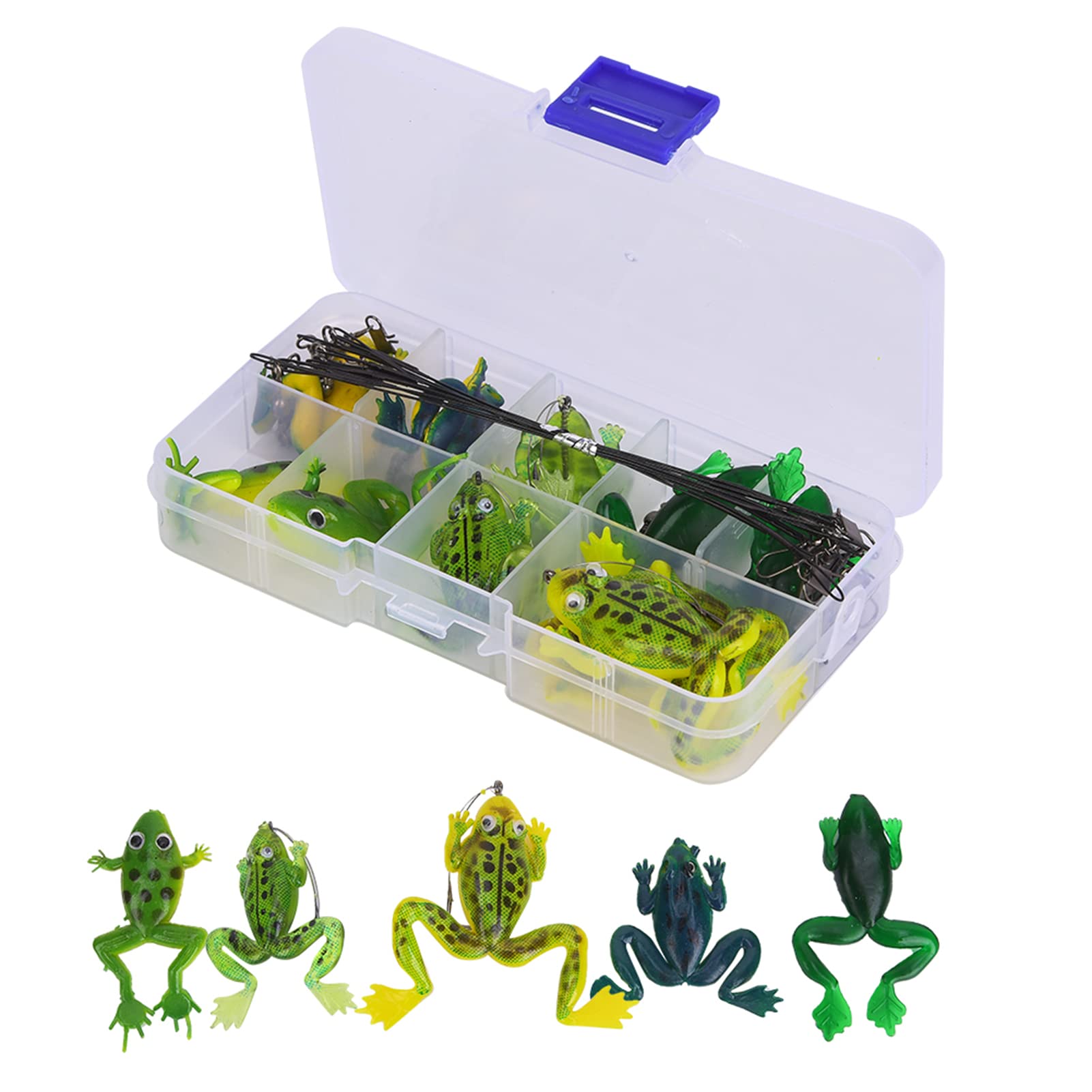 Moule Souple Boog – Leurre Grenouille Plastique 70-100 Mm – Pêche