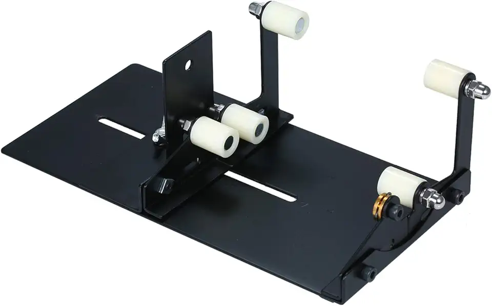 Cortador de Garrafas Vidro Versão Atualizada - Ferramenta Corte para Esculturas DIY com Base Metal Suporte e Acessórios Operação Fácil Redondo Aumenta a Criatividade o Sentido Artístico