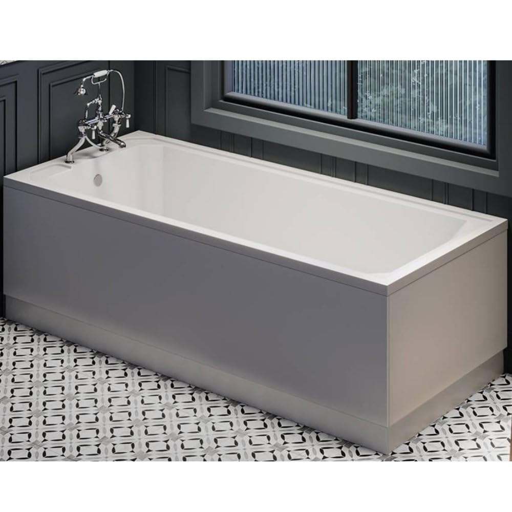 Milano Richmond White 1700mm x 700mm Single Ended Standard Bath Panels
