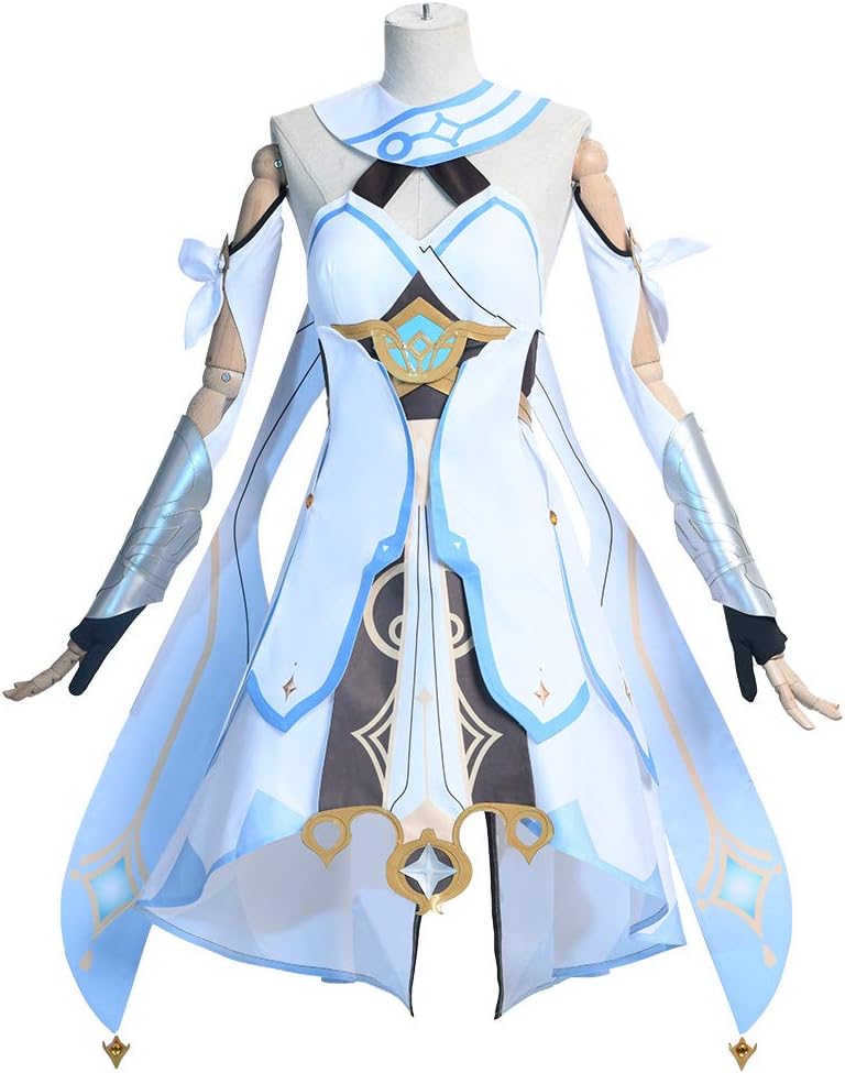 Amazon.com: MAYS Genshin Impact Cosplay Costume, Lumine Characters ...