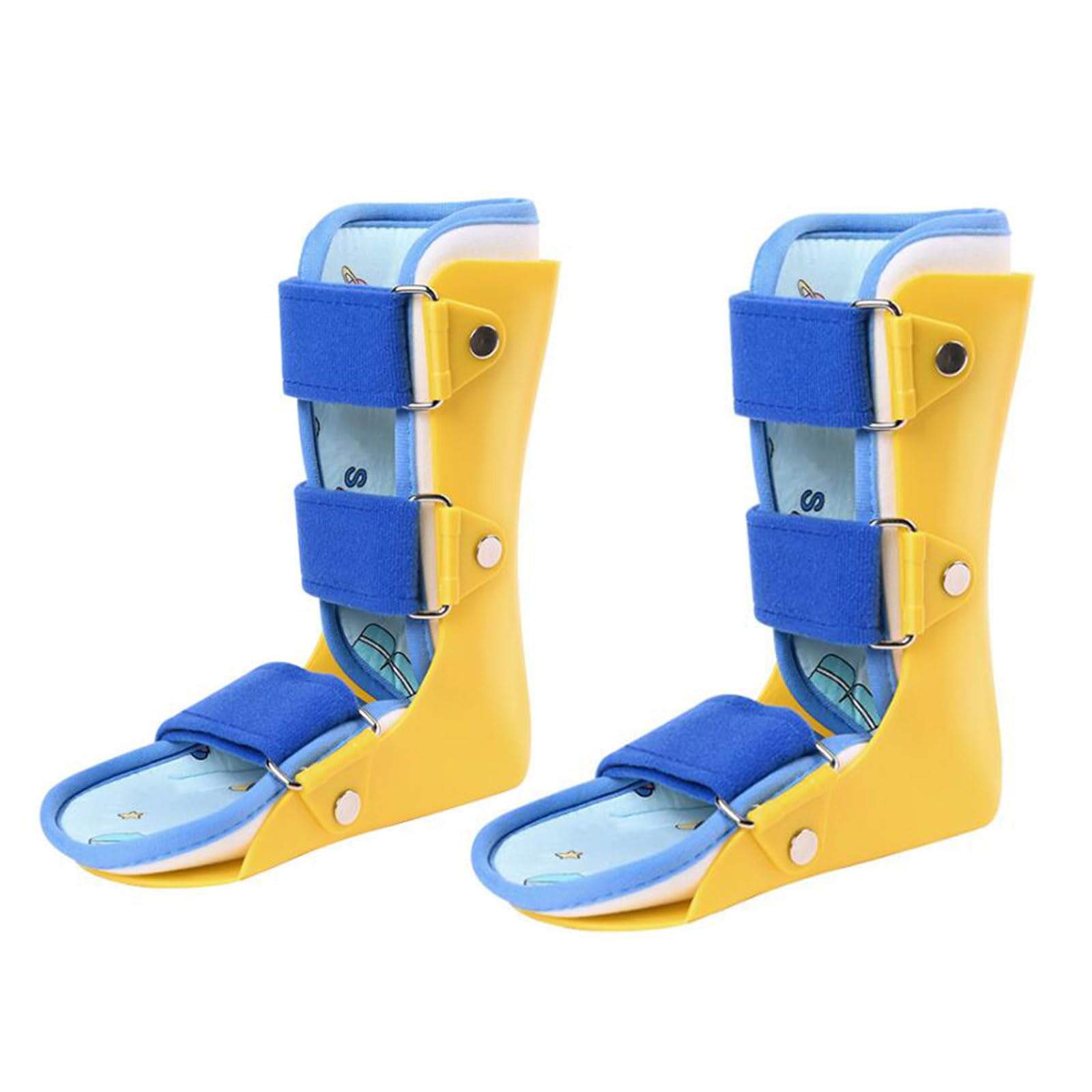 Ortesis De Tobillo Y Pie para Niños, Férula Nocturna para Caminar Y Dormir, Soporte Ortopédico para Pie Caído, Izquierda Y Derecha, M, Izquierda Y Derecha, S