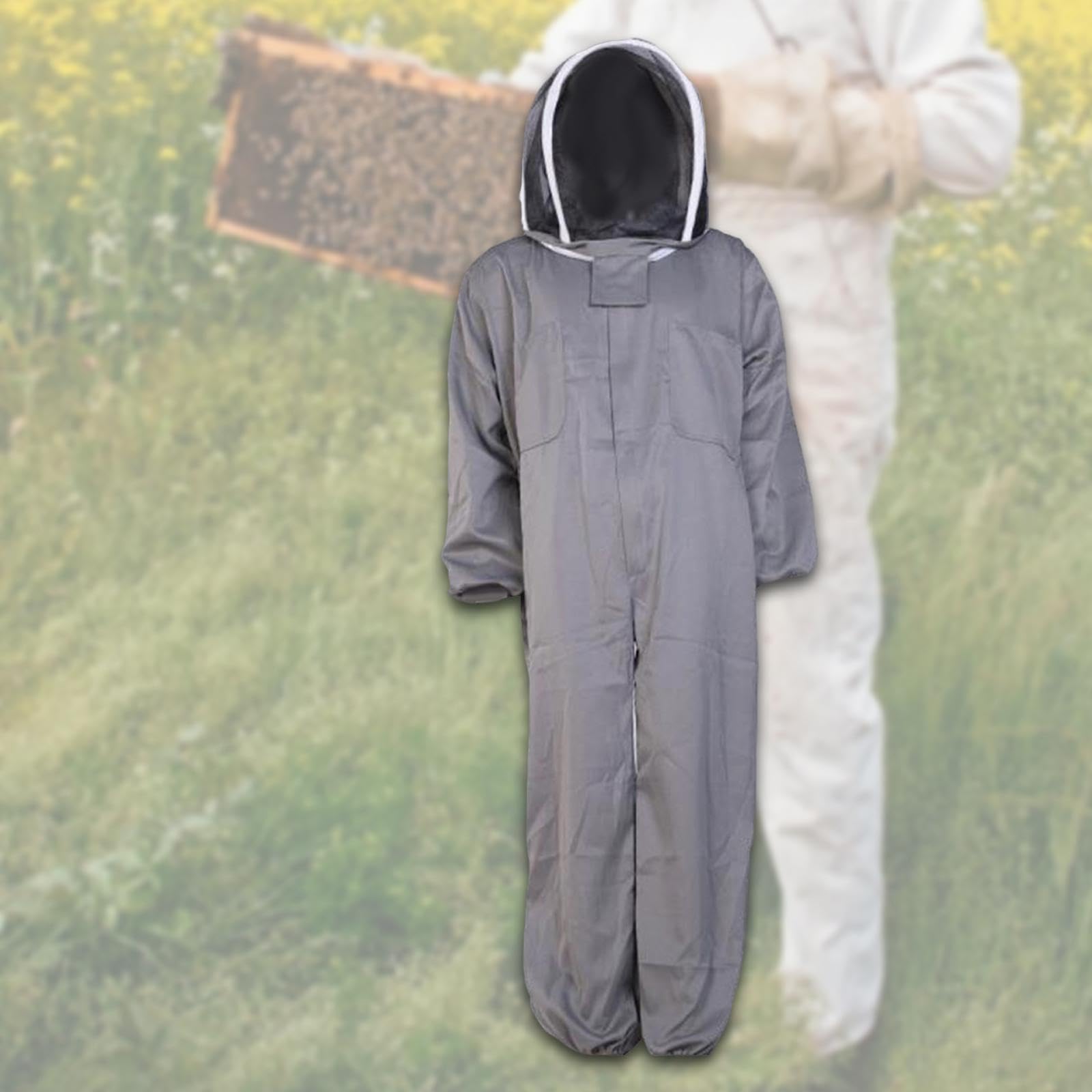 Mono de Apicultor con Capucha Y Velo, Ideal para Actividades en El Jardín, XL