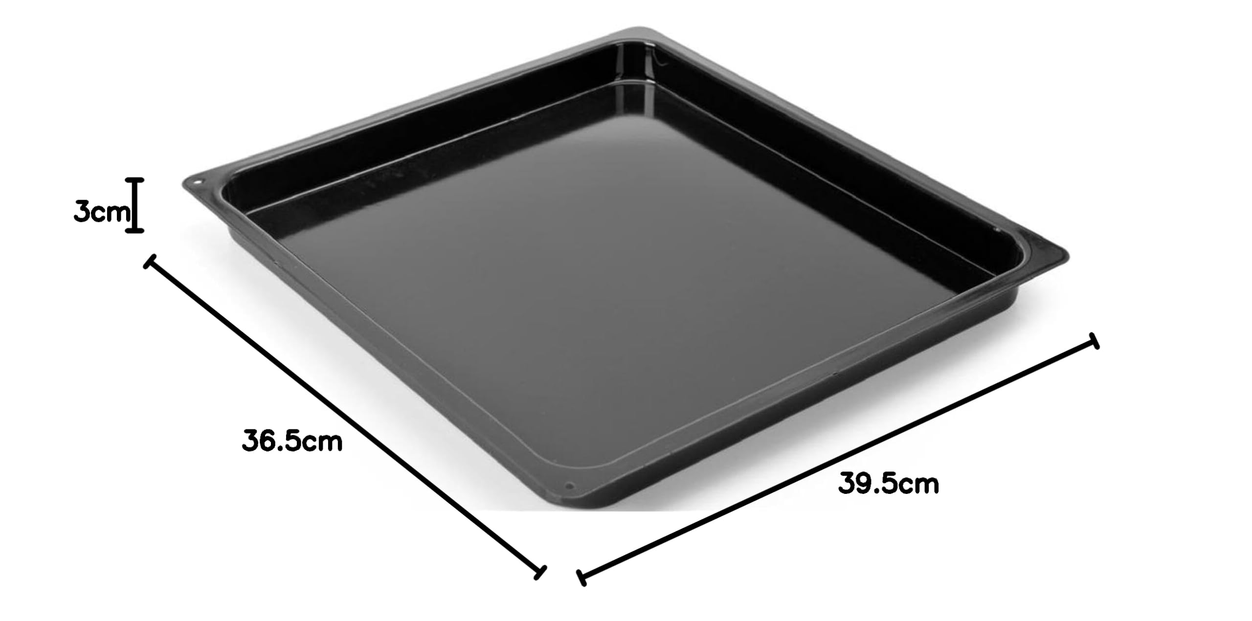 ORIGINAL KAISER 23 0063 5101 teglia Forno Rettangolare, 39.5 x 36.5 x 3 cm