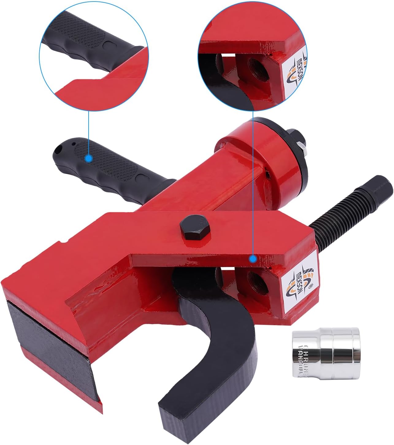 5 Inch Pneumatic Bead Breaker, Tire Bead Breaker Change Tool Heavy Duty Tire Change Tool Hydraulic Bead Breaker Tractor Truck Tire Hydraulic Bead Breaker Universal Manual Tools