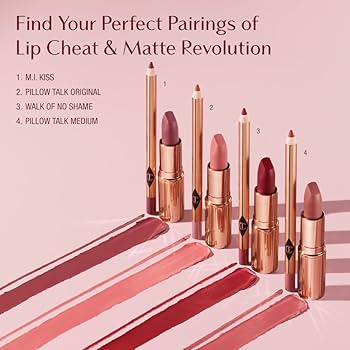 Amazon.com: Charlotte Tilbury Pillow Talk Icons On the Go Kit - 4