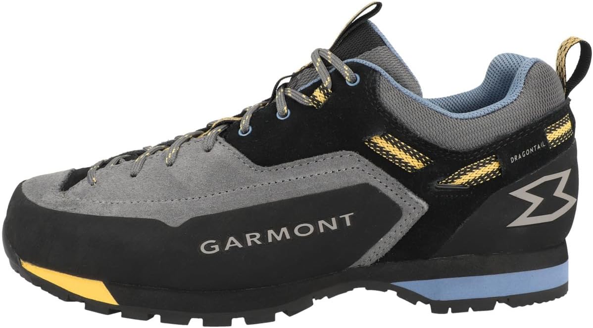GARMONT Dragontail LT Evo Breathable and Stable Approach Shoes for Men with Mesh Lining and Grippy Outsole, Hiking Shoes, Climbing Shoes