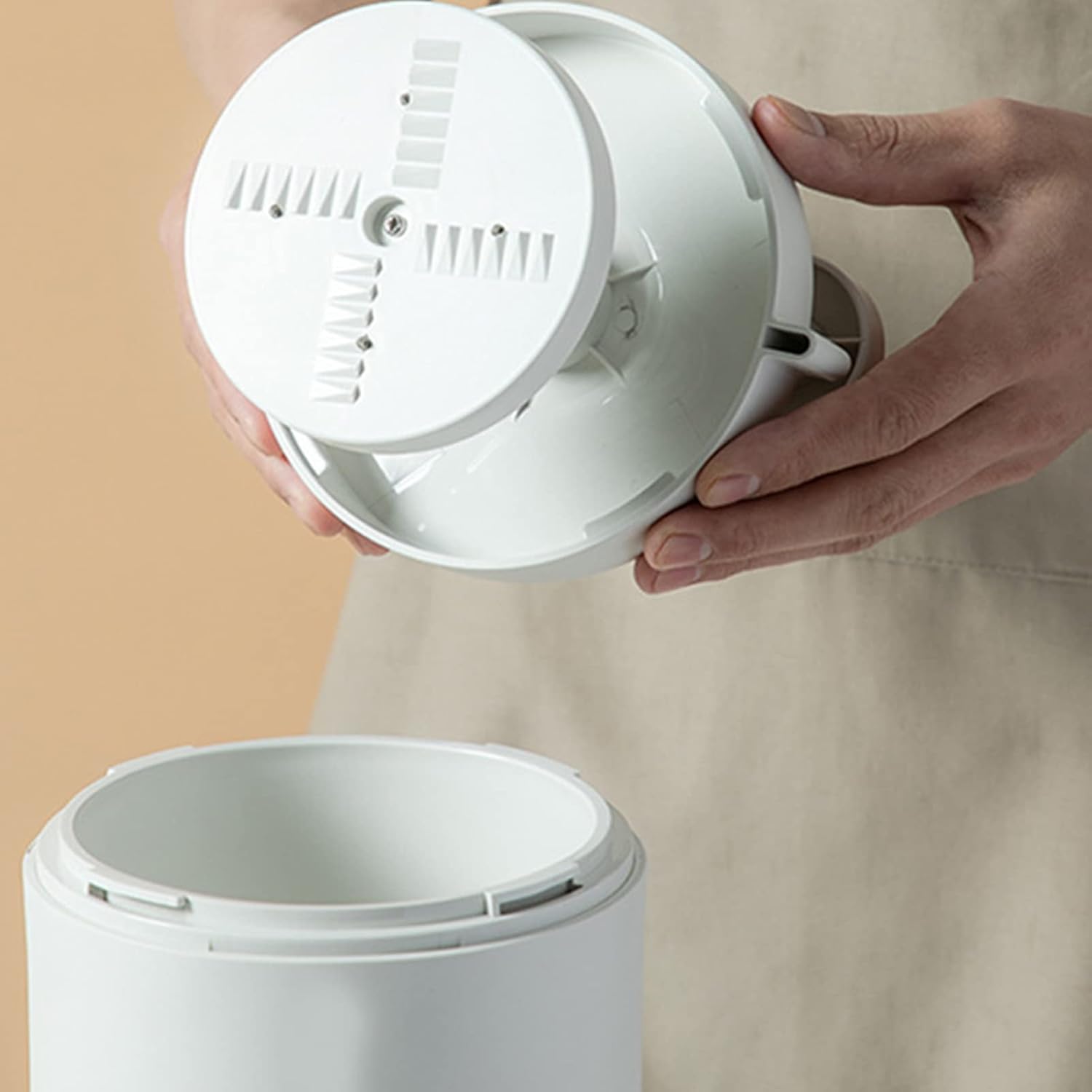 Pssopp Ice Shaver Machine, Home Snow Cone Maker for Delicate Smoothies Health Food for Children Hand Shaved Ice Machine