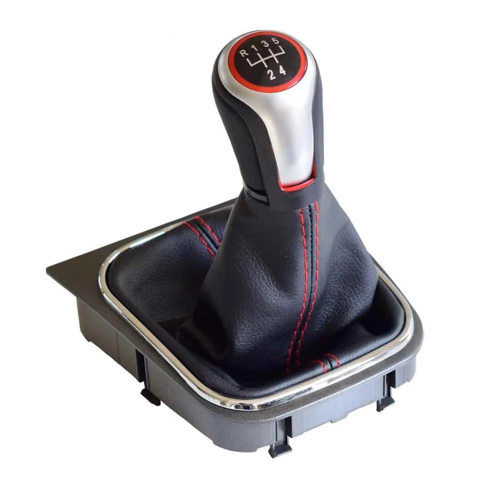 UIFCOG Gear Shifter Knob for Skoda for Octavia Manual Transmission Shift Knob Head Interior Decorate(A,for 5 Speed)