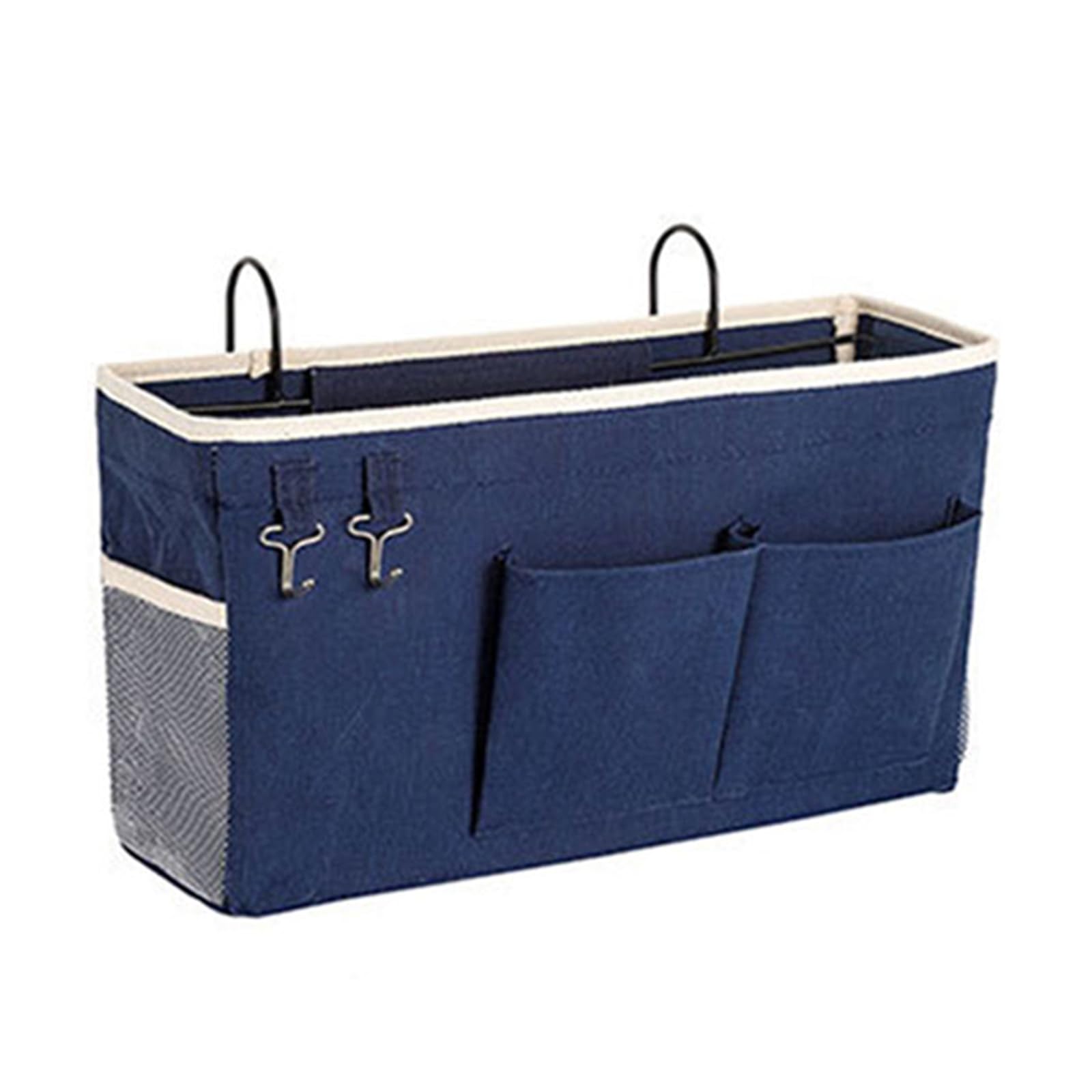 HDOYTXXM Bedside Organiser Pouches for Books and Accessories Remote Control Holder Hanging Storage Bag for Bedroom Dorm Room Storage Solution