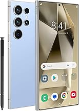 WWT Teléfono I25 Ultra desbloqueado, Android 14 16+1TBGB, bolígrafo integrado, batería de teléfono celular de 7000 mAh, pantalla HD de 6.99 pulgadas, doble SIM/5G/identificación facial, bloqueo de