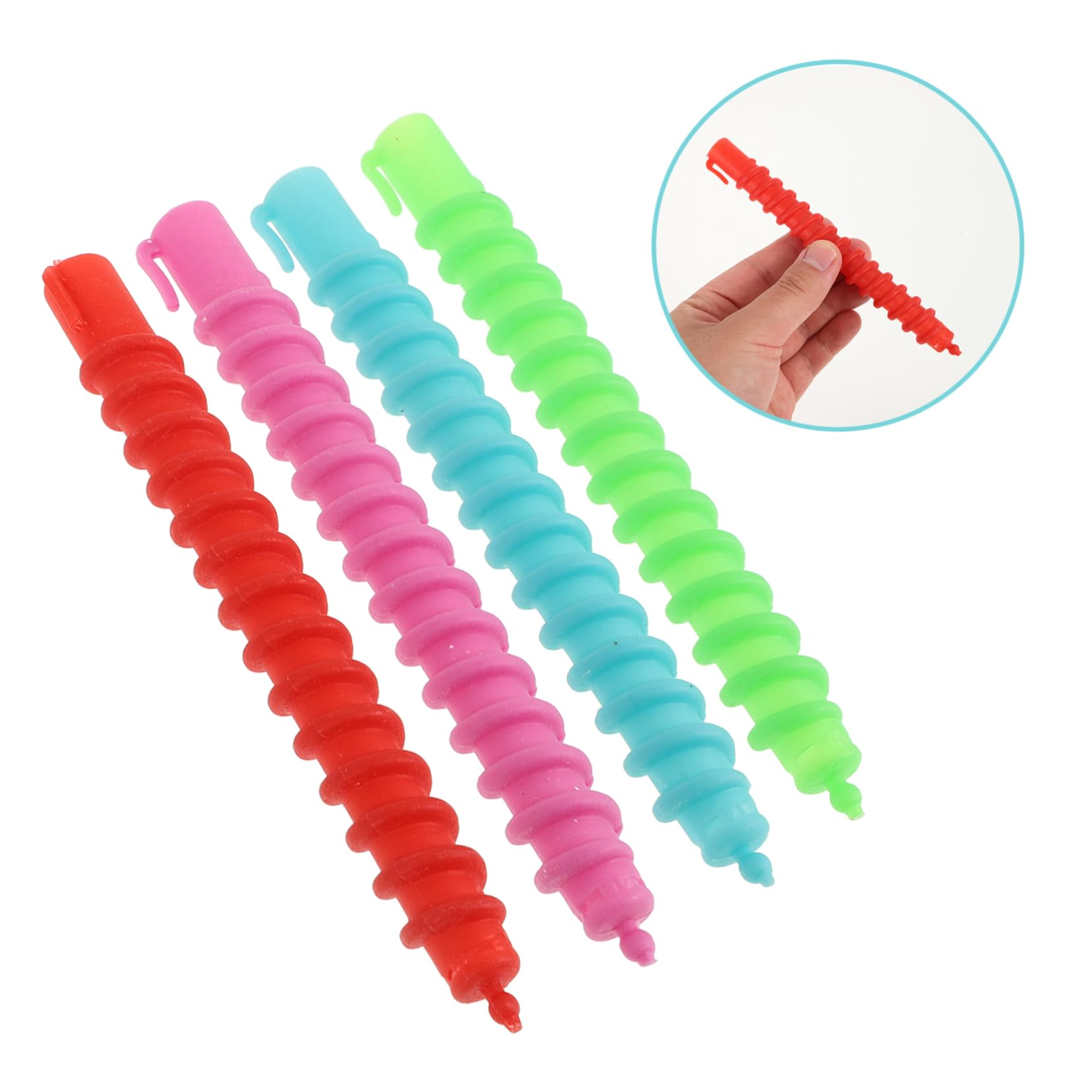 Healeved 180piezas Rulos De Perm Anchos Para Cabello Rizado Varillas De Curling Espirales Rulos Flexibles Para Estilos De Cabello Corto y Diseño Hueco Ligero y Manejado Facilidad