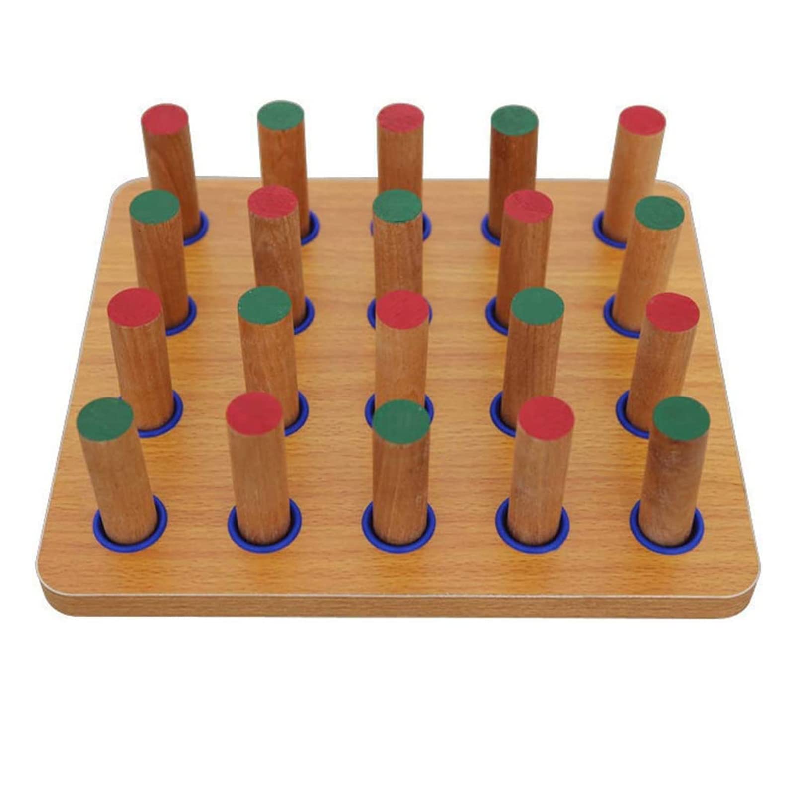 Bâtons de bois et planche inclinée de rééducation pour l'exercice des doigts AVC, Taille M