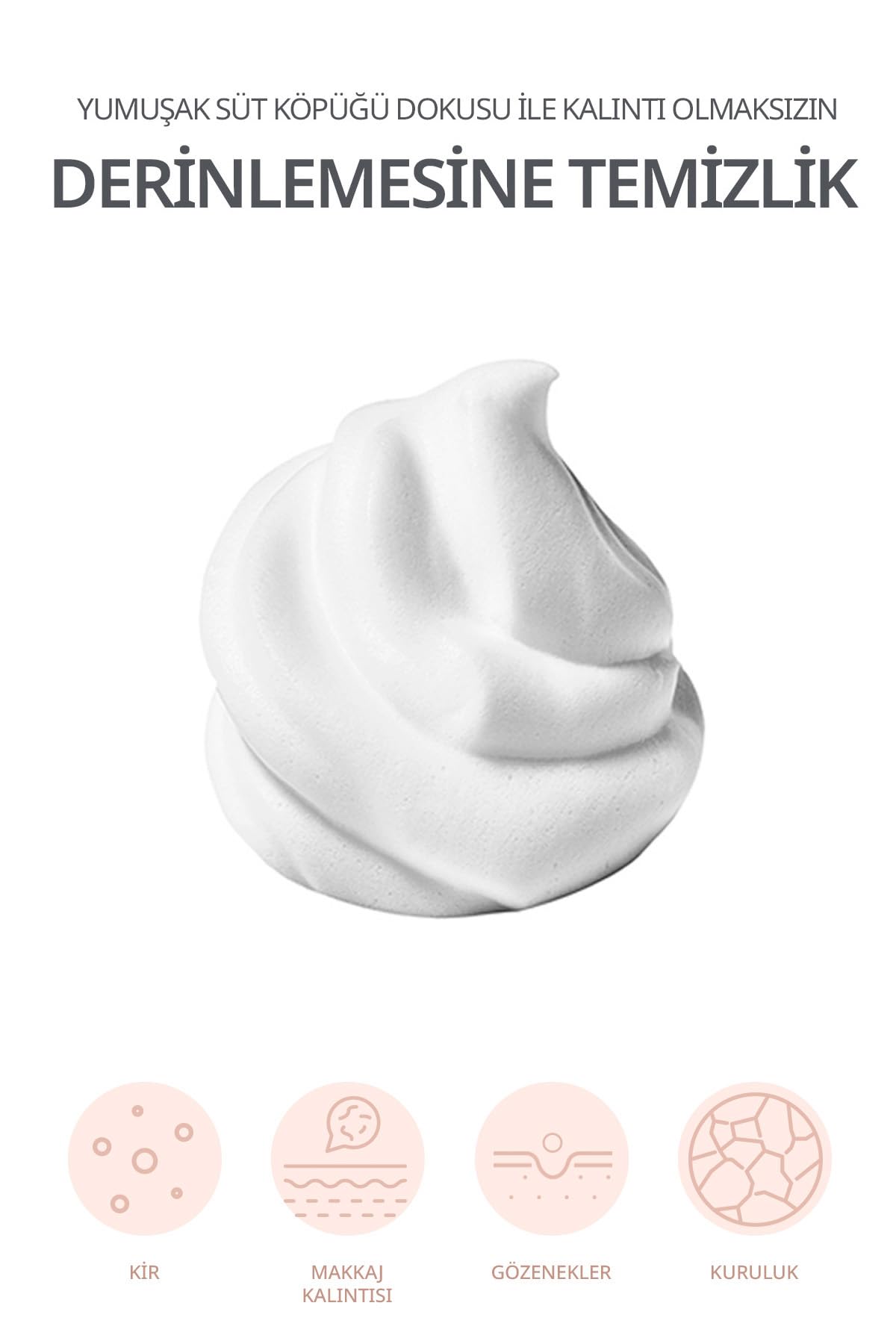 MISSHA Yağlanma Karşıtı, Arındırıcı Temizleme Köpüğü 172ml Creamy Latte Cleansing Foam (Green Tea)