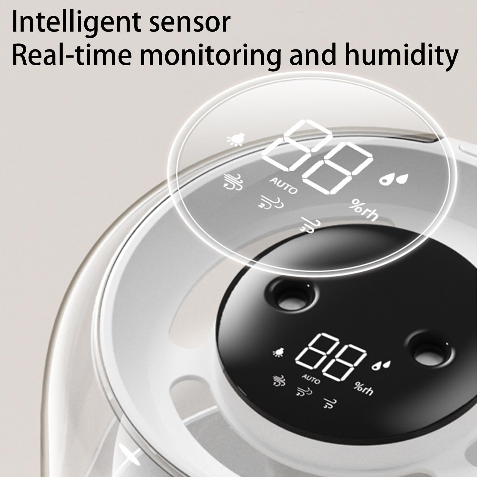 Humidificador de niebla - Humidificador de aire | 6,8 L relleno