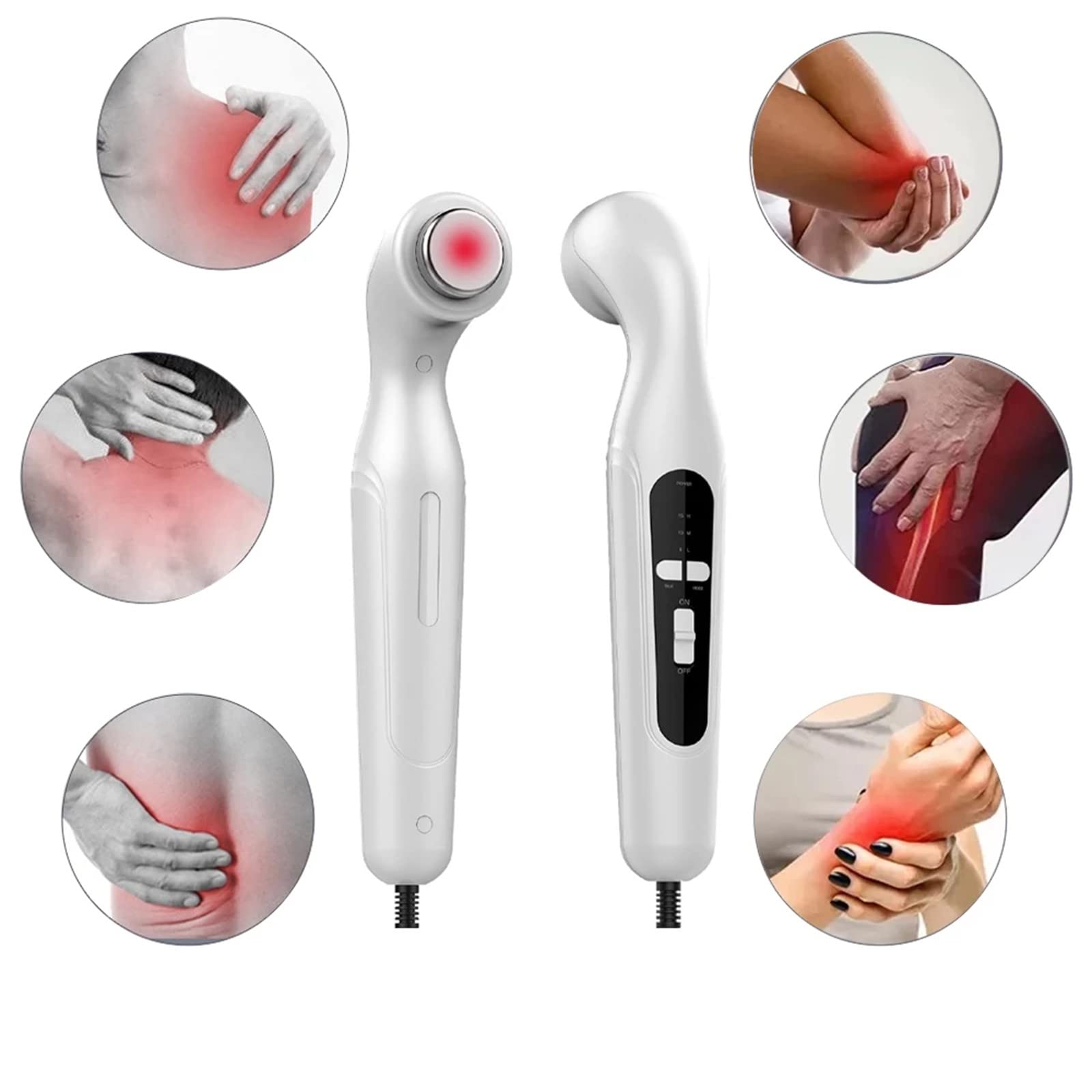 Equipo de fisioterapia terapéutica, máquina de ultrasonido para artritis, fisioterapia, masajeador corporal para fisioterapia