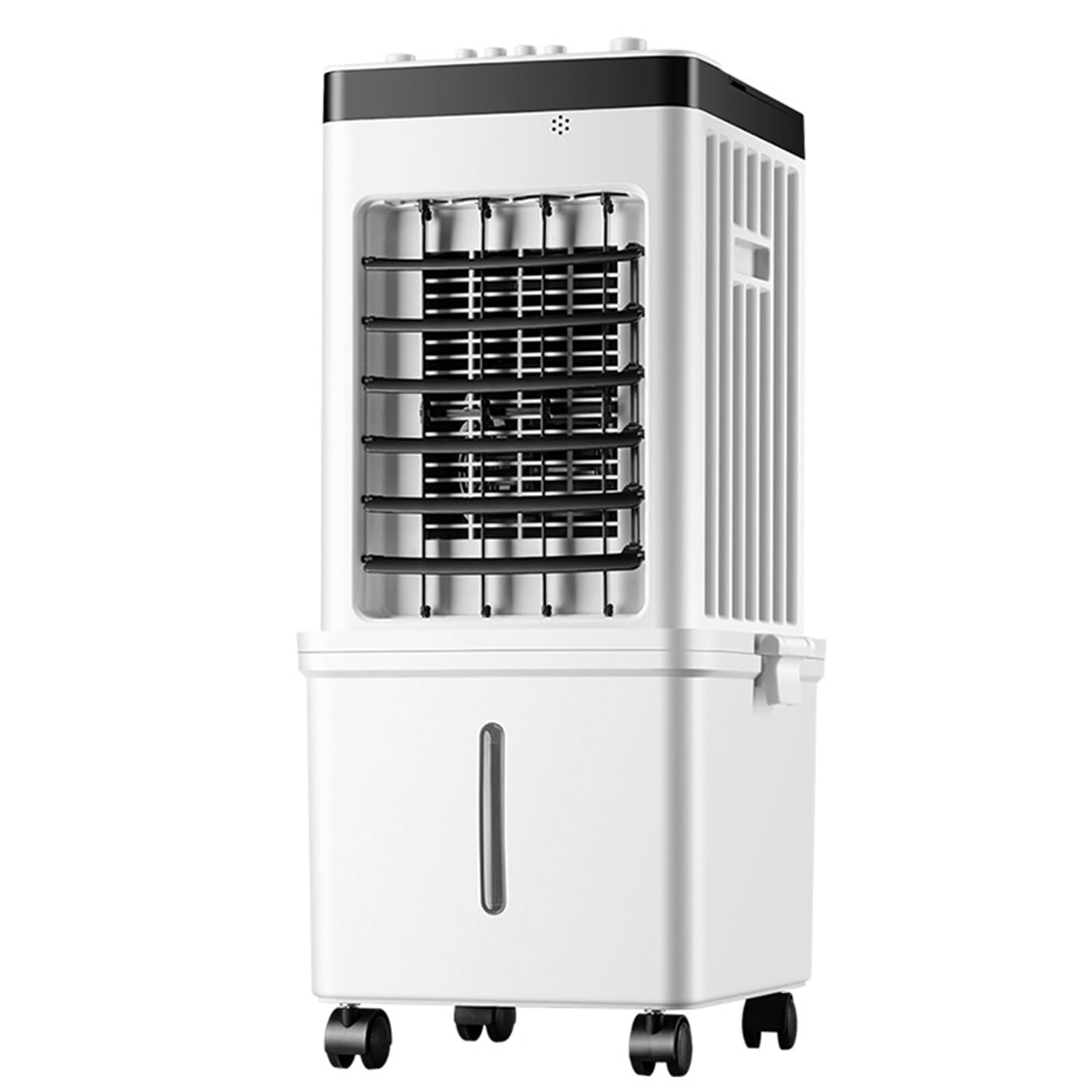 Swamp Cooler, 3 Speed Air Cooler, Quiet Cooling Fan, Energy Efficient Evaporative Cooler 75W, 7.5 Hour Timer Evaporative Cooler For Bedroom, Office, Home