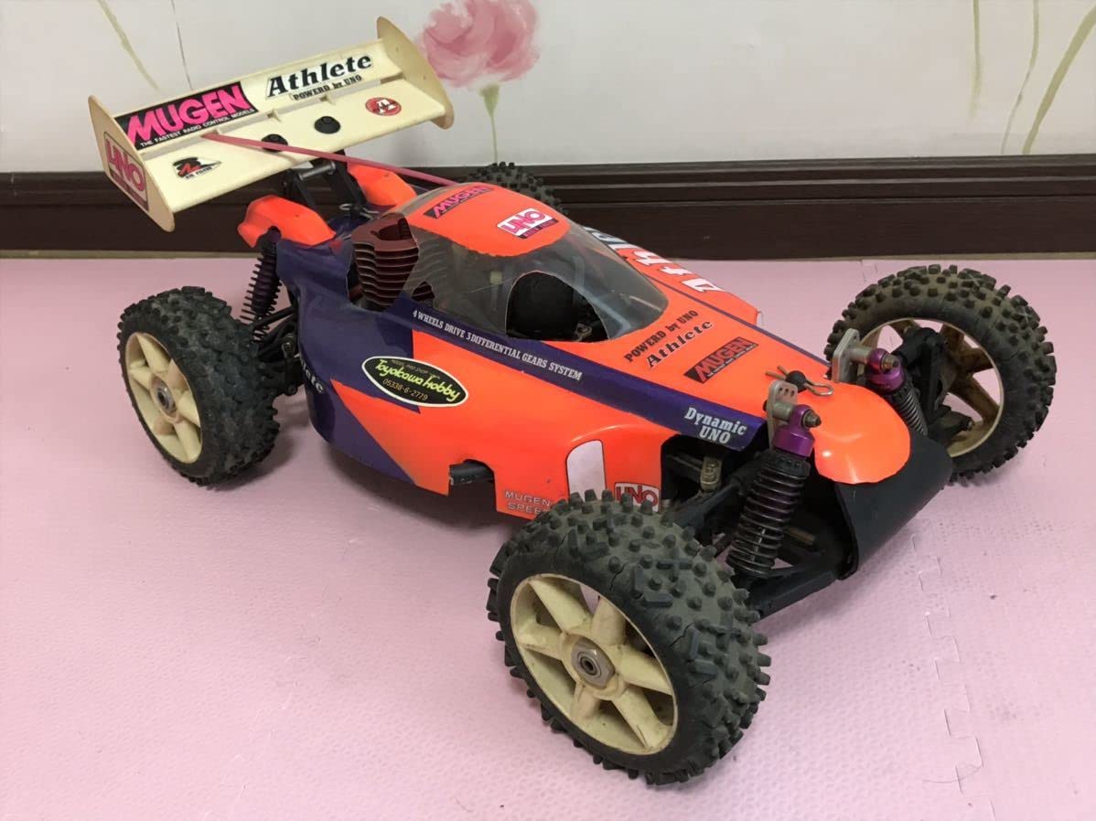 Amazon.co.jp: 1/8 無限精機 アスリート バギー ラジコン車体 エンジン 