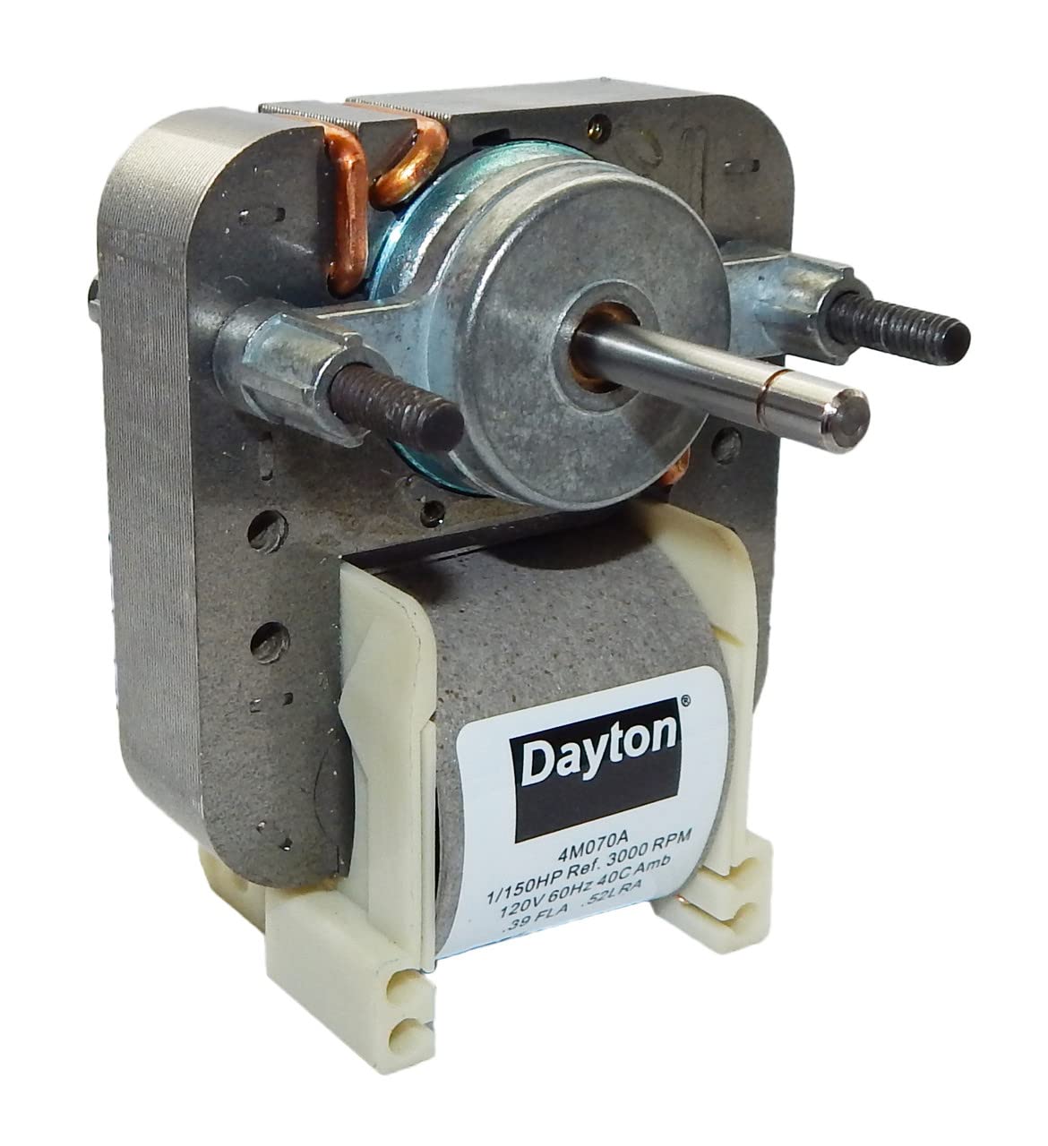 Dayton 4M070 C-Frame Motor, Shaded Pole, 1" Length, Sleeve