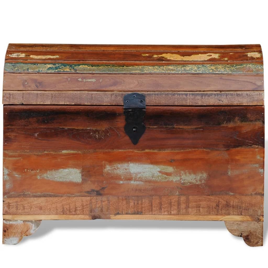 vidaXL Aufbewahrungstruhe Vintage Recyceltes Massivholz Schatztruhe Truhe