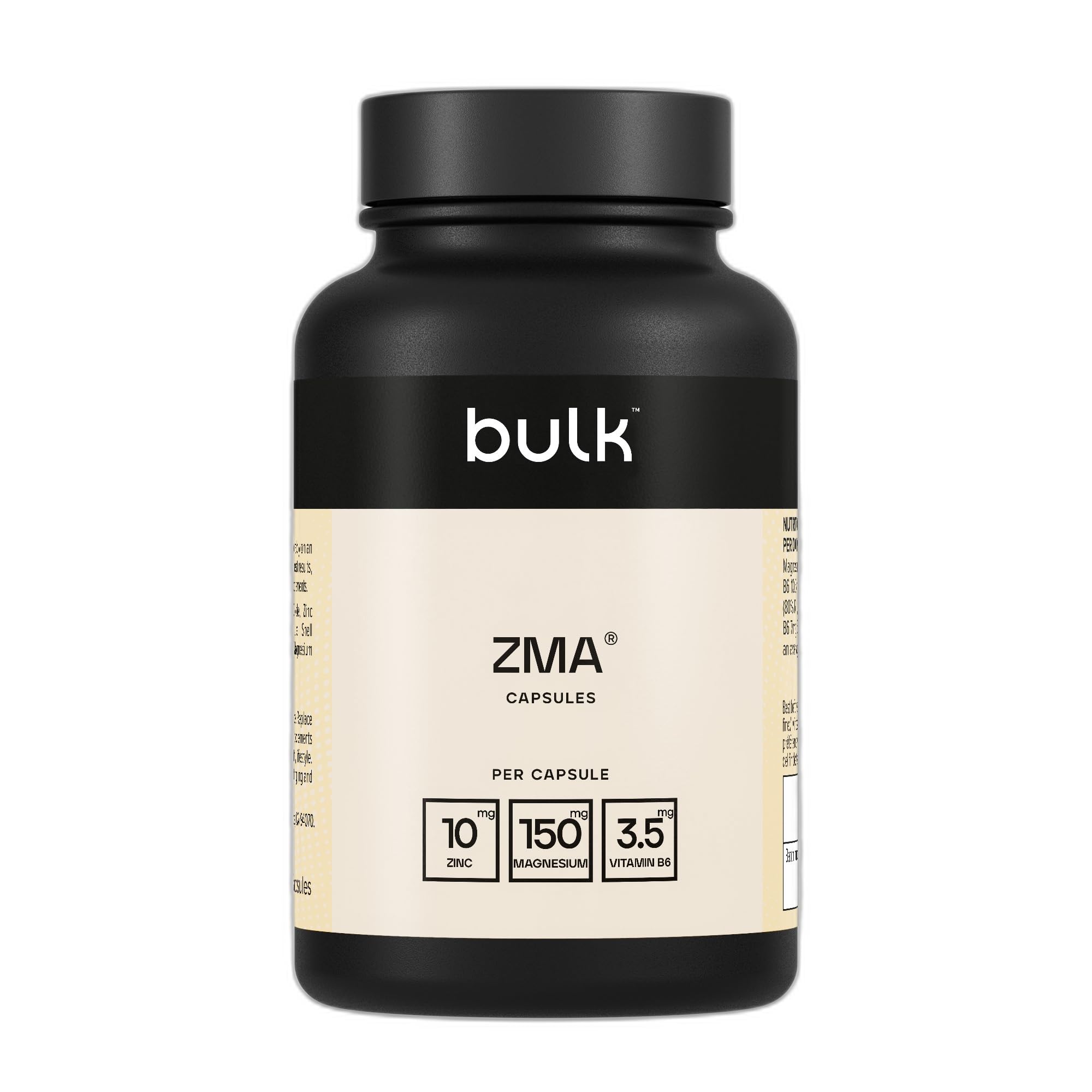 Bulk ZMA Capsules, 810 mg, Pack of 270