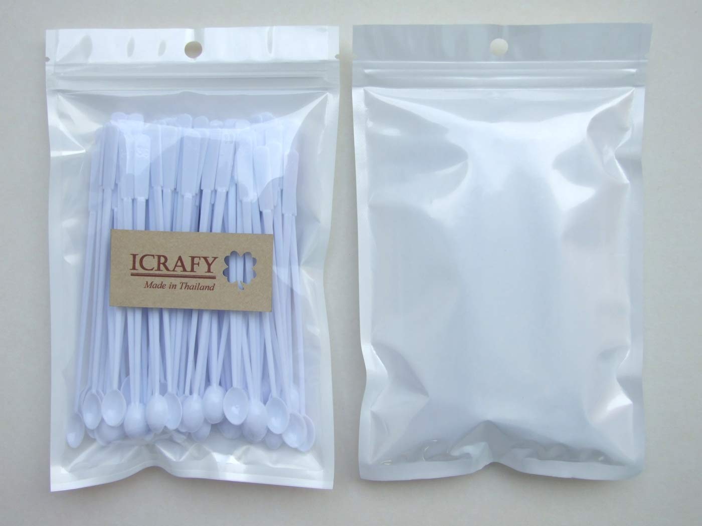 Photo 1 of (100) Coffee Cocktail Stirrer Stick White Color Pack