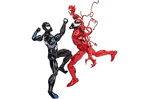 Marvel Legends Black Suit Spider-Man vs Carnage Action Figure Set
