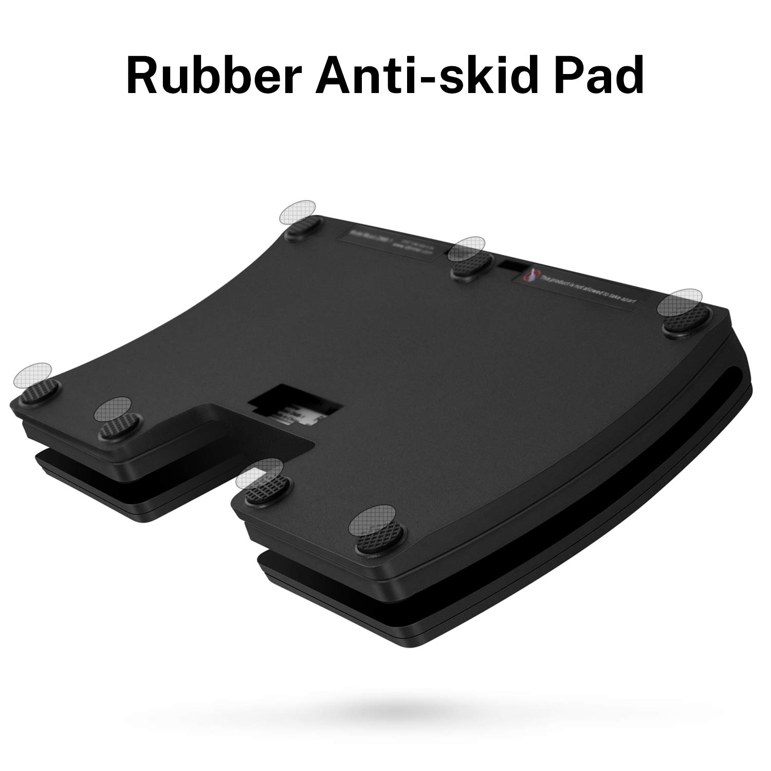 Donner Bluetooth Page Turner Pedal für Tablet Wiederaufladbar, Schwarz