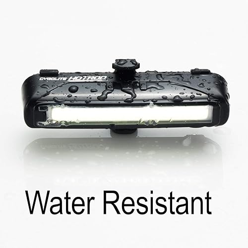 Miniatura 2 de Cygolite Hotrod - Juego de luces delanteras y Hotrod de 110 lúmenes y 50 luces traseras recargables USB para bicicleta, compacto, HR-110-50