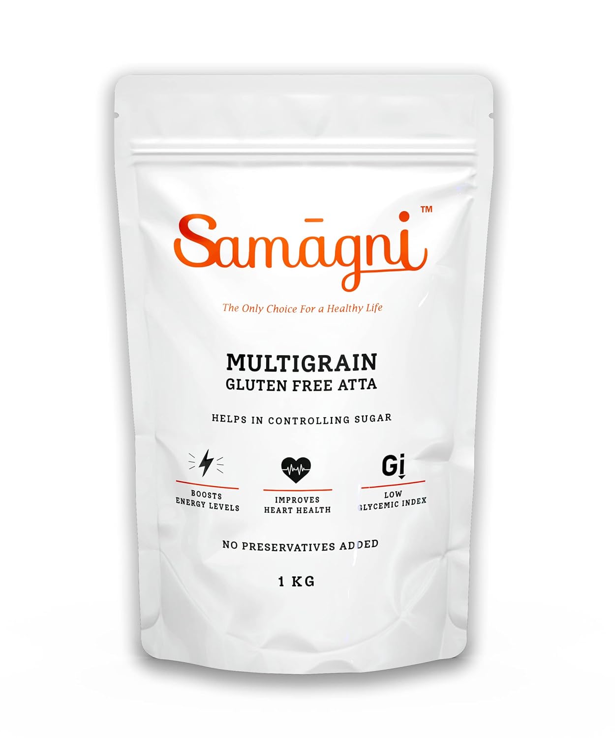 Samagni Multigrain Gluten Free Atta 1 kg Diabetic Friendly Atta