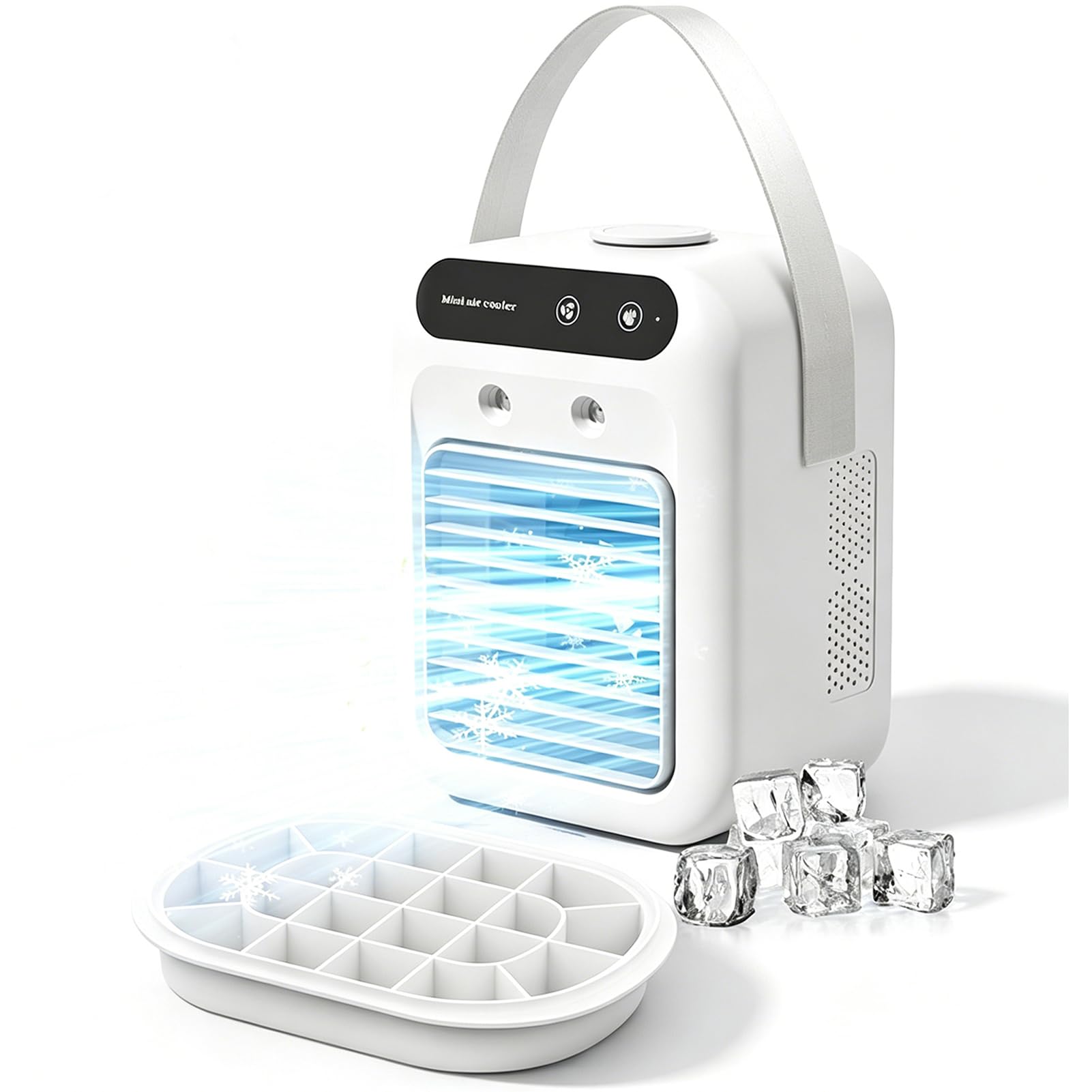 Climatiseur portable de bureau et chambre avec batterie et sac de transport