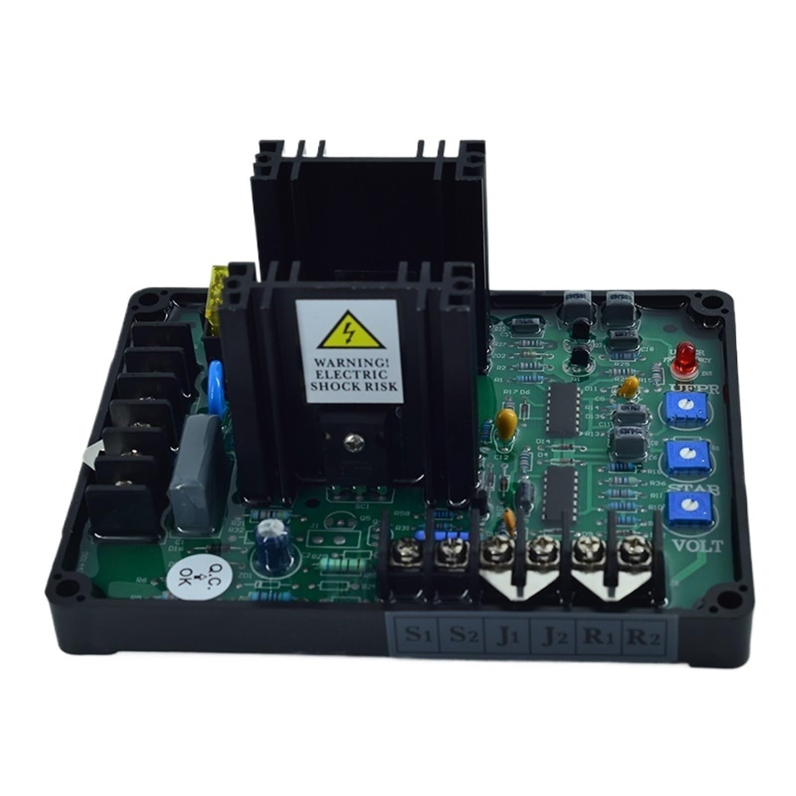 CSKWLLNBC 1pcs GAVR 20A AVR Generator Automatic Voltage Regulator Stabilizer Continuous 10A GAVR-20A GAVR20A Control Panel Module