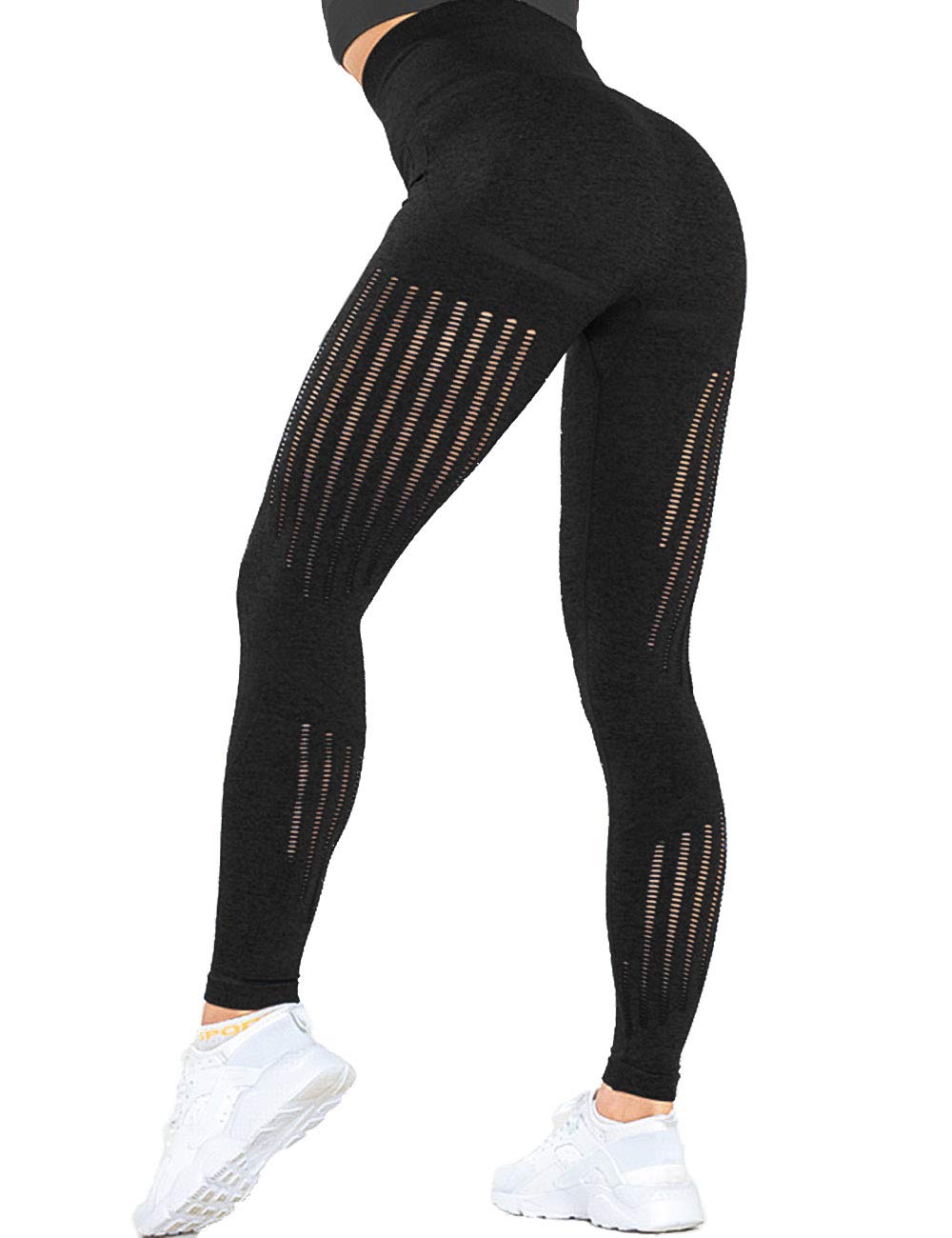 seamless high waisted gym leggings