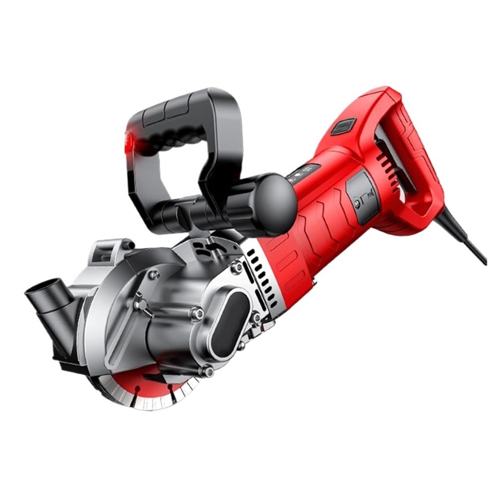 Pqlxjjyur Sku 6 Concrete Wall Slotting Grooving Machine Brick Slot Cutter Hydropower Installation Dustproof And Circular Saw Powerful Grooving(Sku 6)