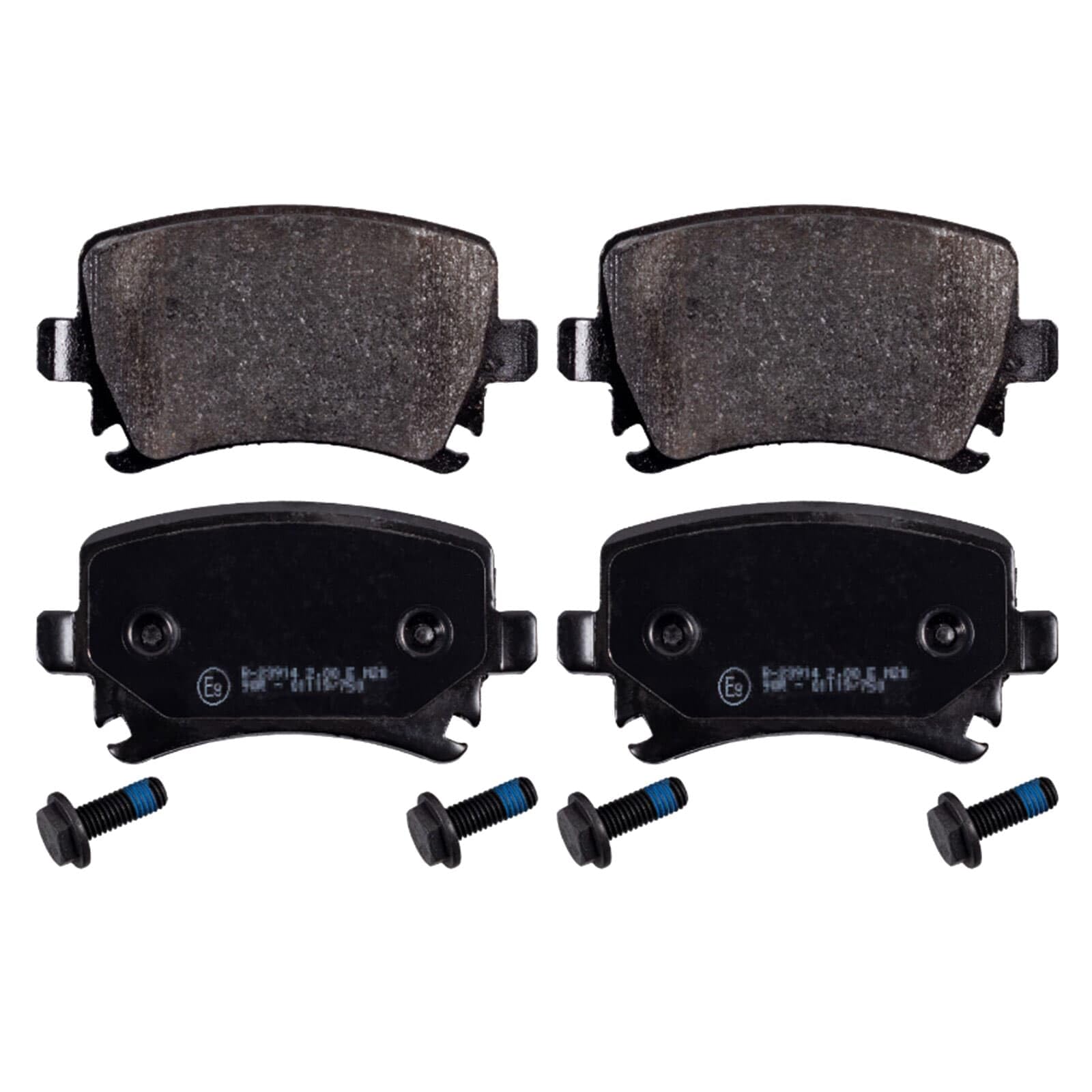 Febi Bremsscheiben + Beläge vorne + hinten | 24384 + 16502 + 108194 + 16540 für Passat CC 3C 357 358 B7 B6