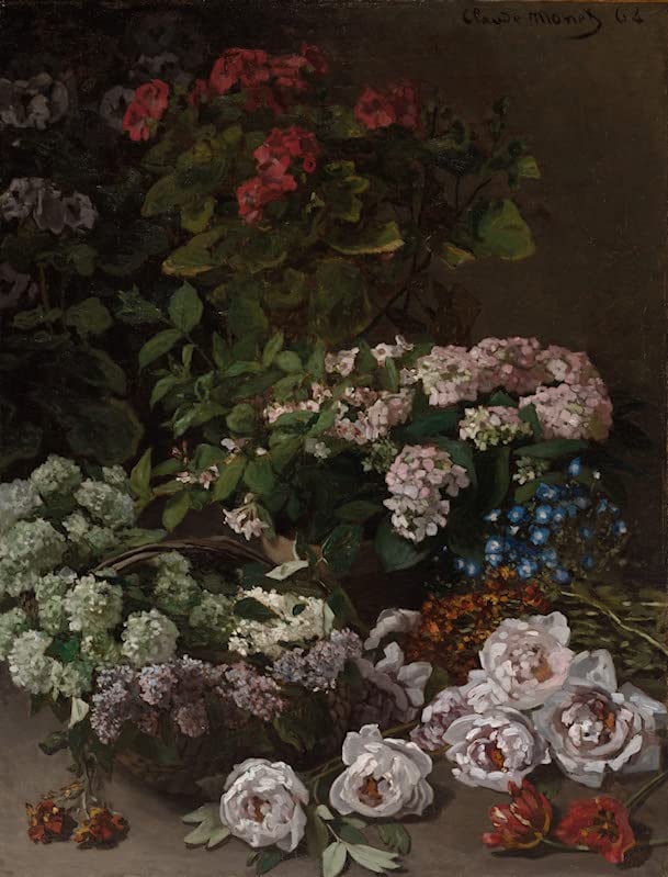 Impression Tableaux Fleurs de printemps Monet pour sublimer la décoration murale de chambre