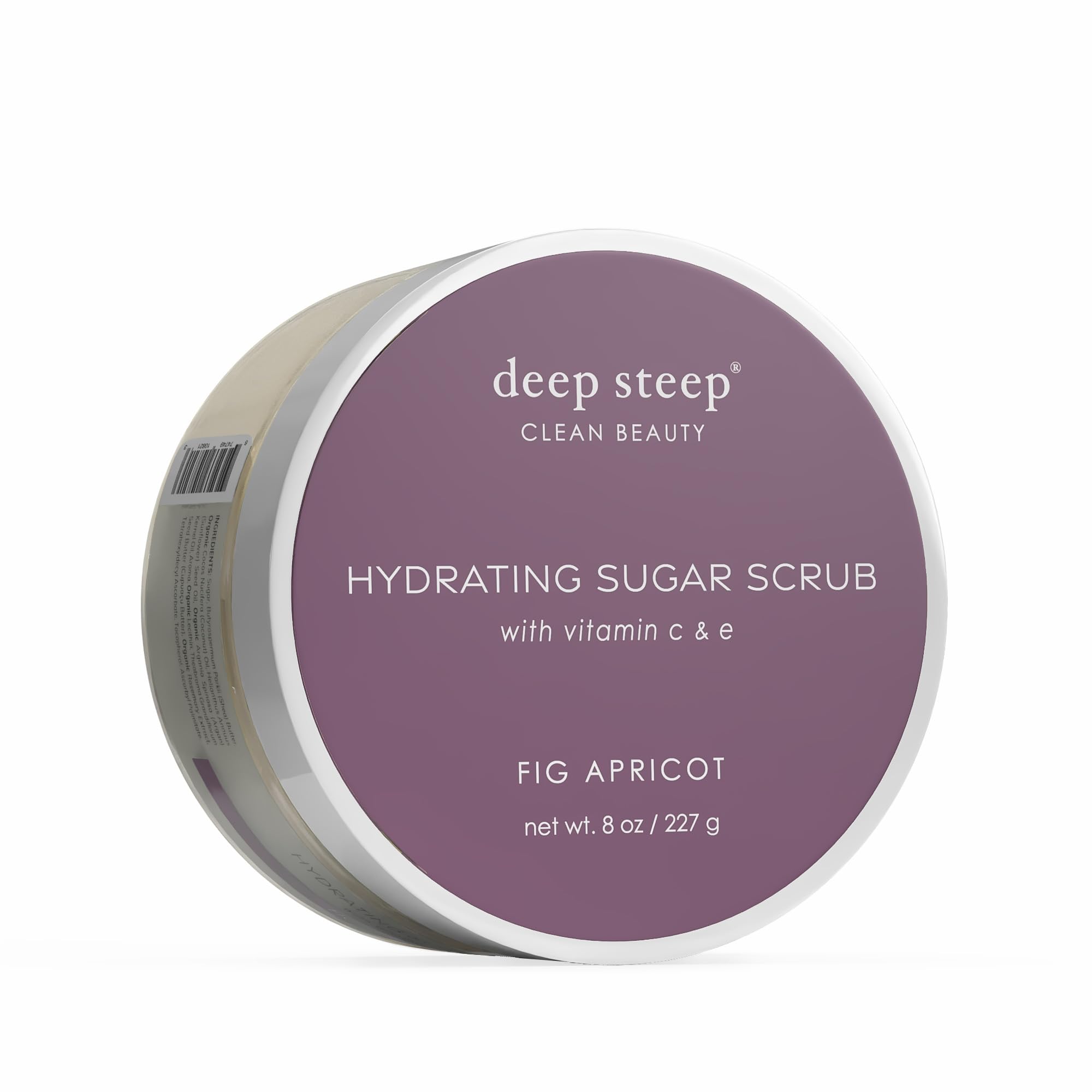 Deep Steep Sugar Scrub, 8oz (Fig Apricot)