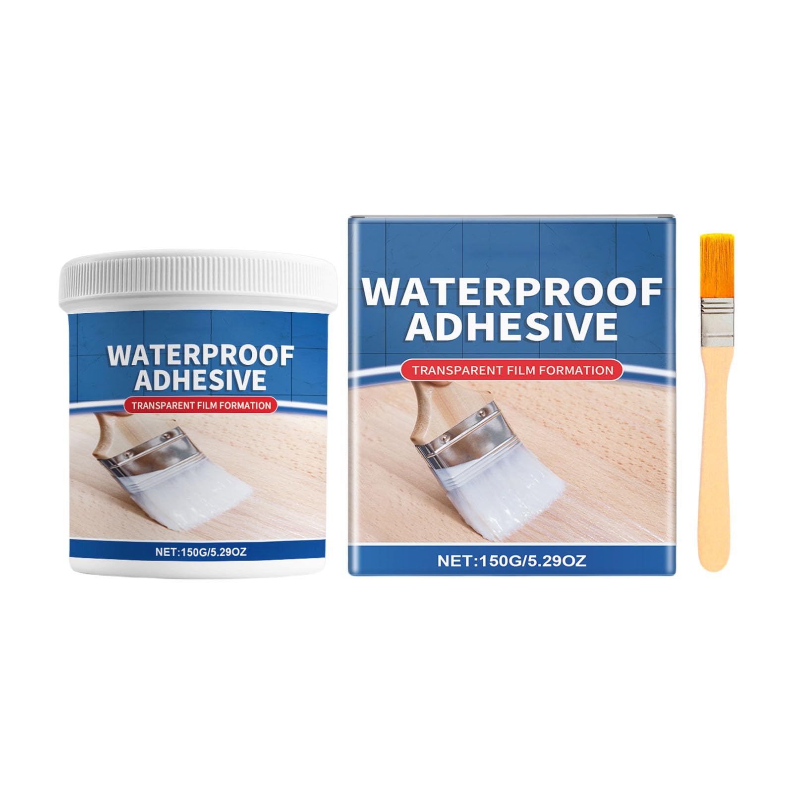 Sturdy Clear Waterproofing Sealant for Roofs Wall and Tiles 150 G Liquid Solution for Leak Clear Coating